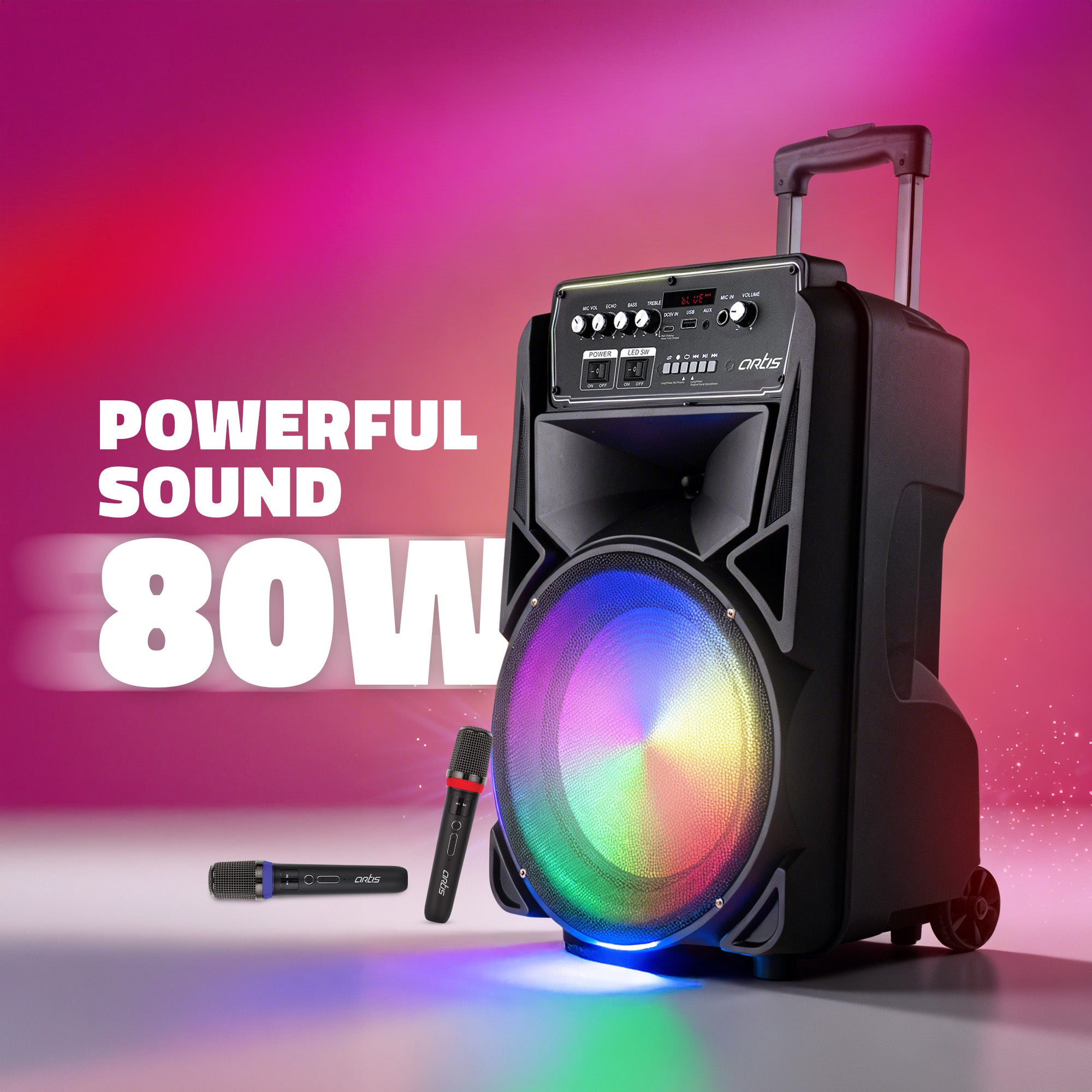 Rockstar 1112 Wireless Bluetooth Trolly Speaker