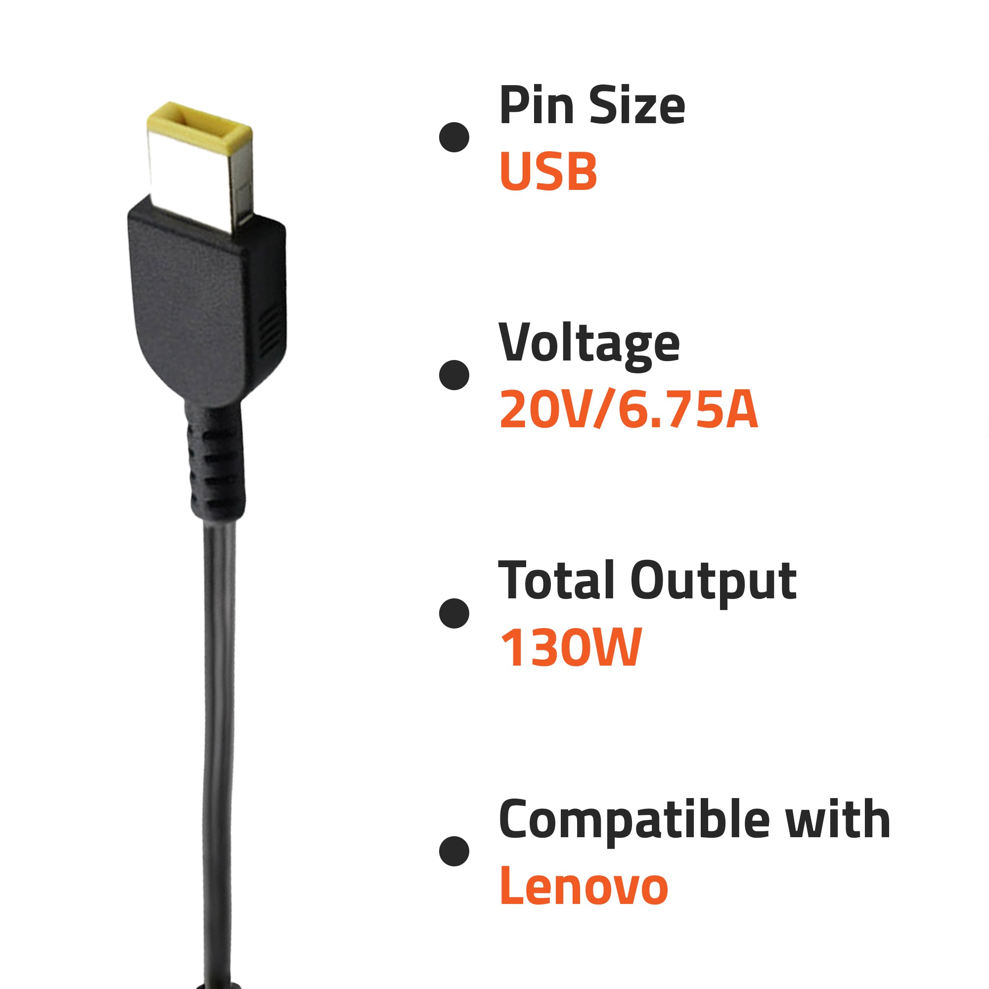 AR1205 130W Compatible Laptop Adapter