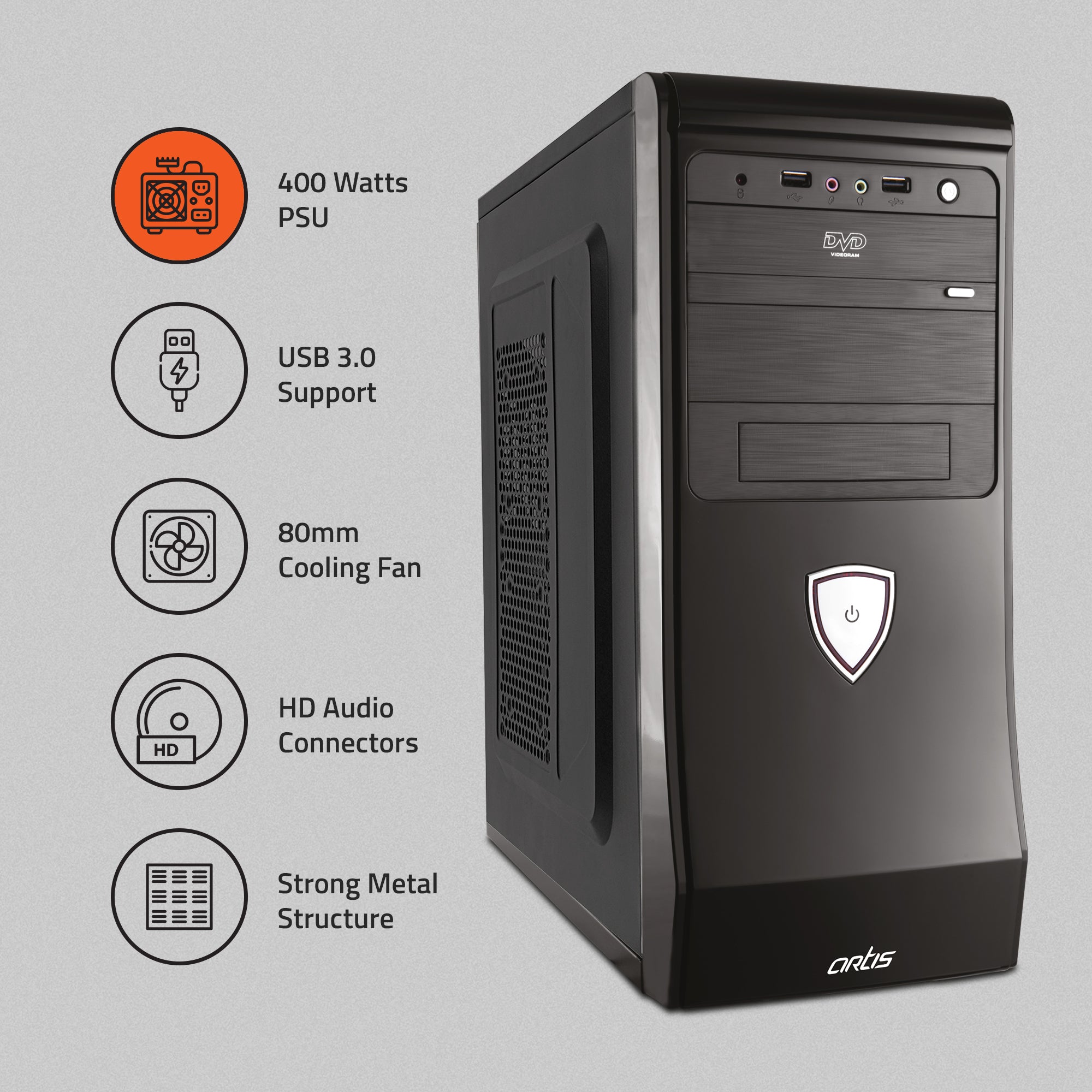 507 3.0 ATX/Micro ATX PC Cabinet