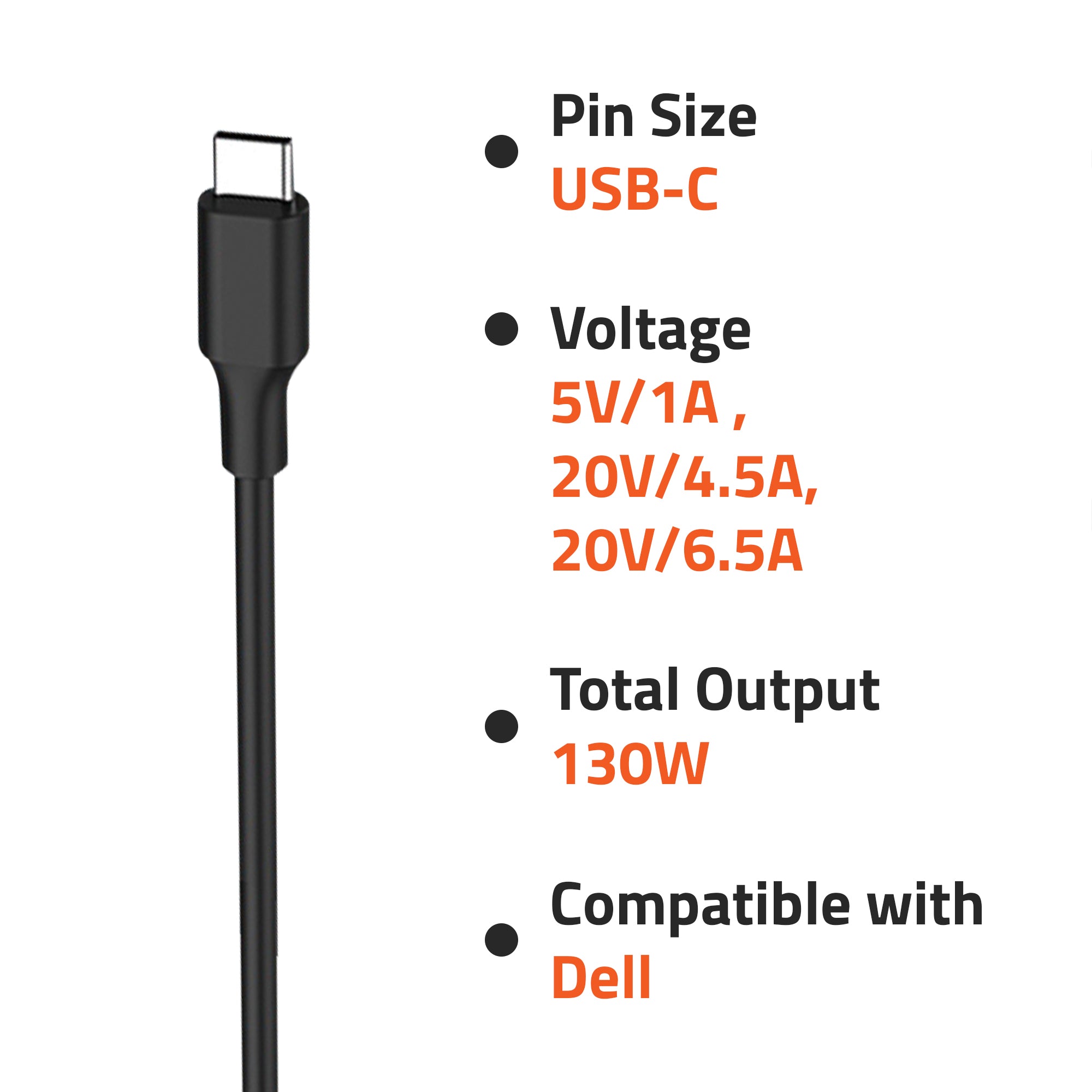 AR1207 130W Compatible Laptop Adapter