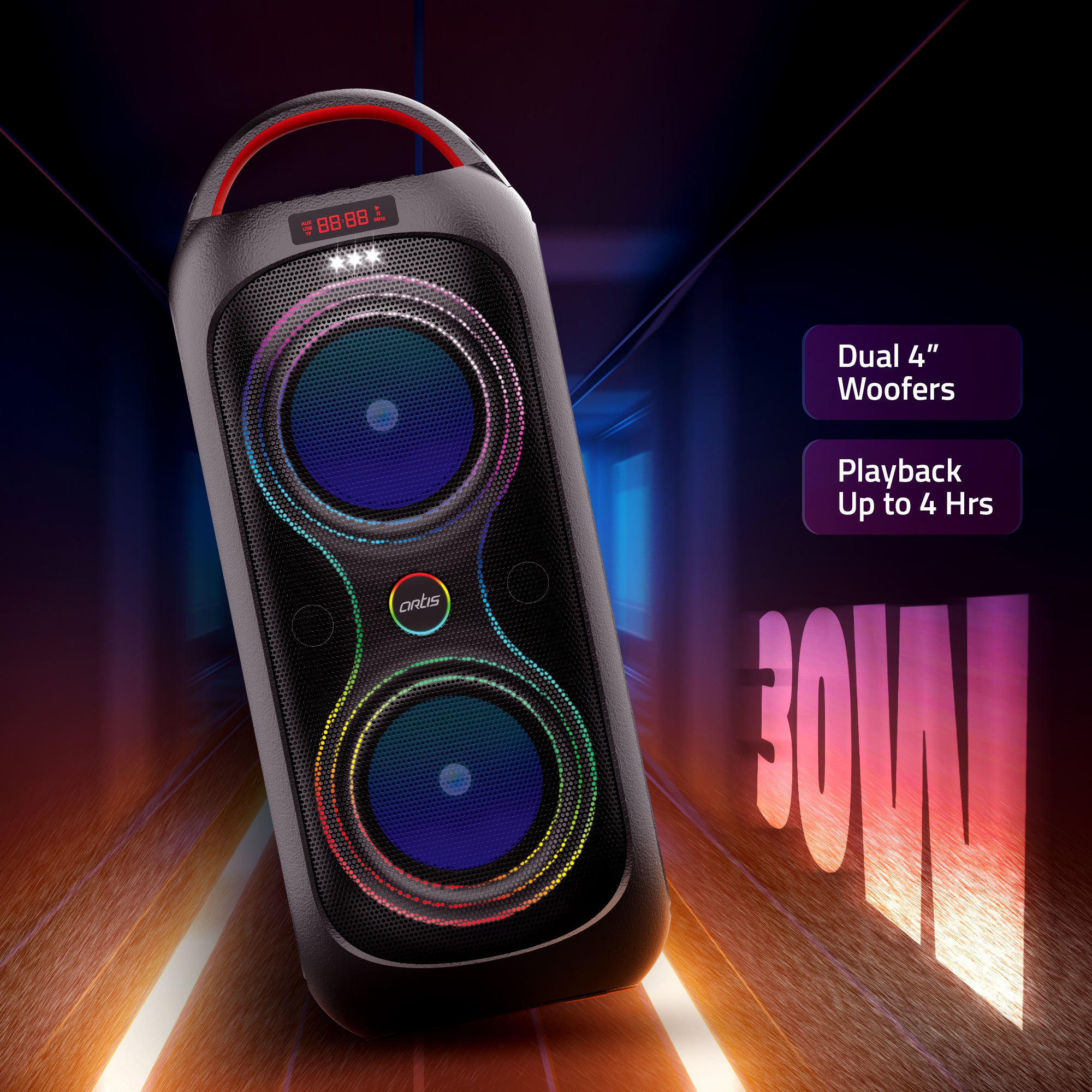 MS309 Bluetooth Party Speaker