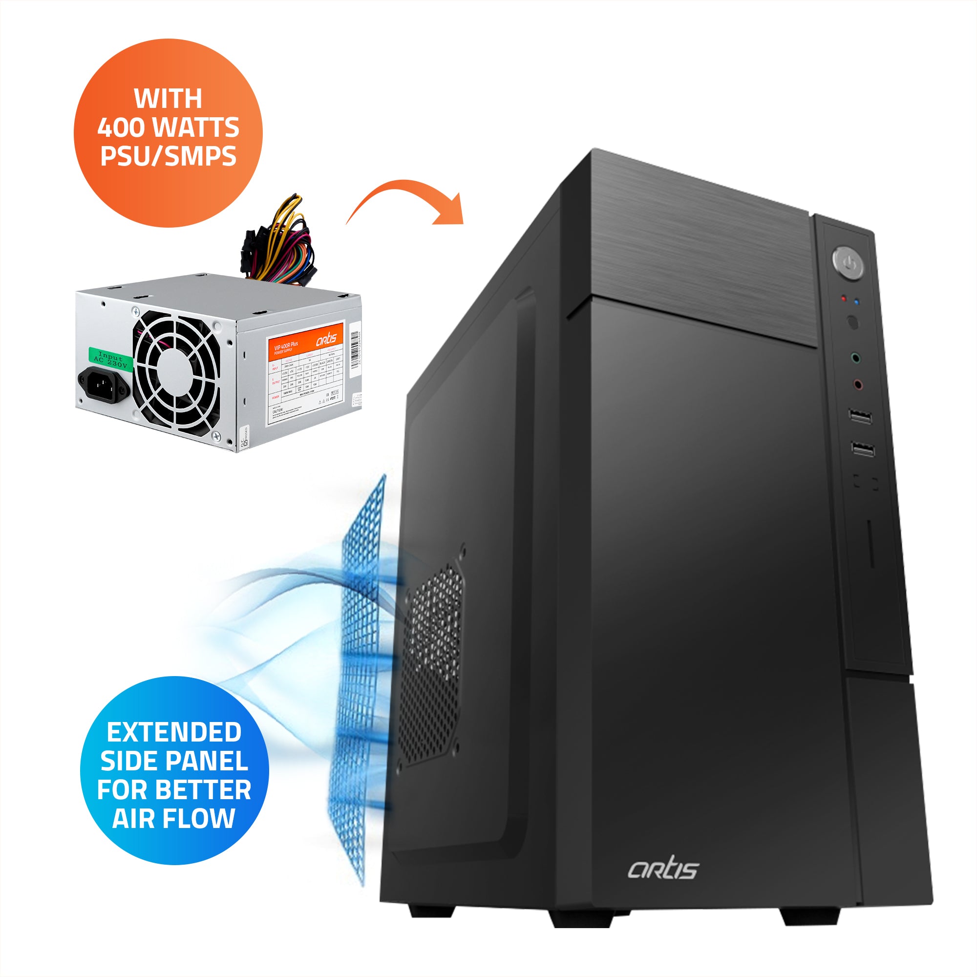 2220 2.0 C Micro ATX PC Cabinet