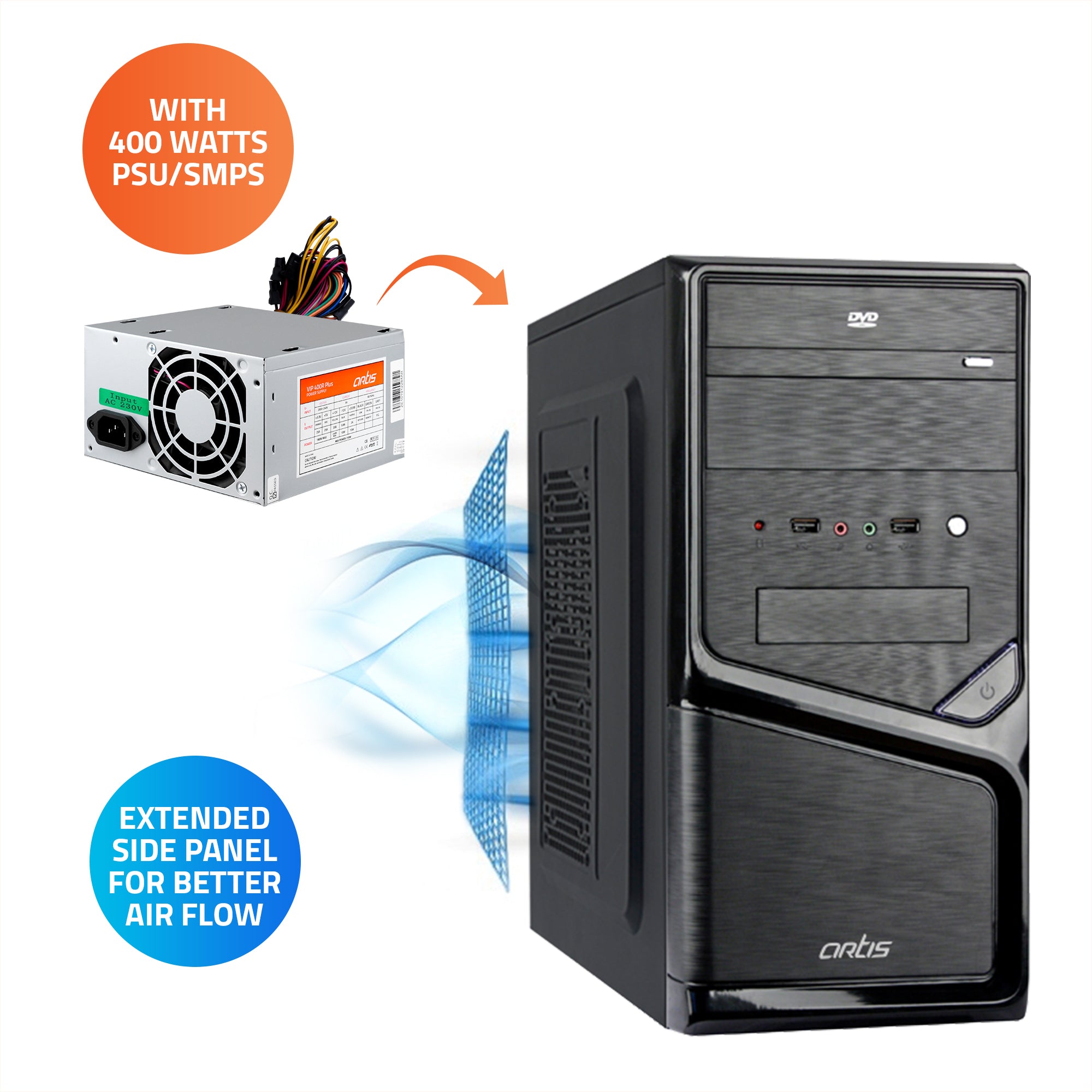 3330 3.0 Micro ATX PC Cabinet
