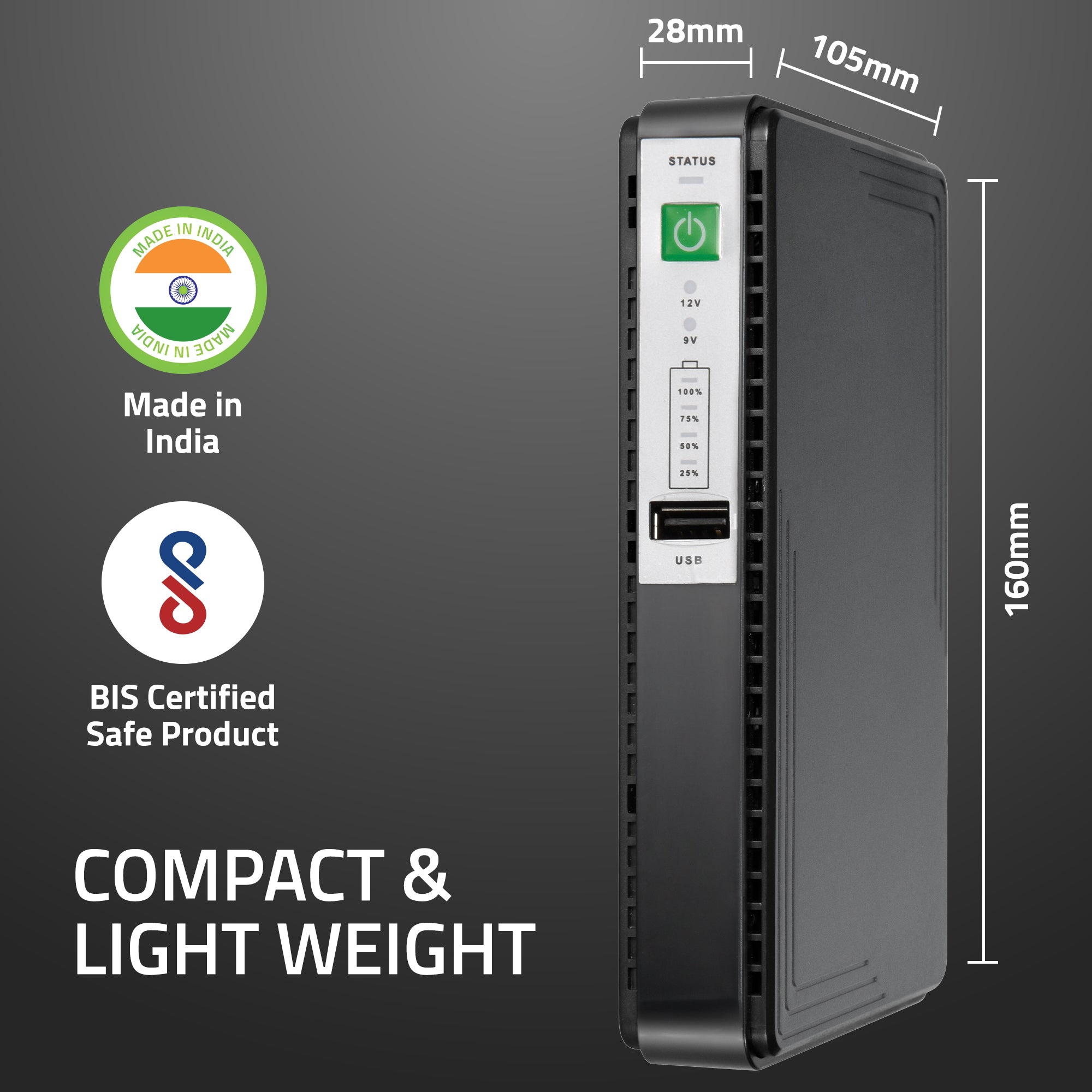 AR-MINIDC Router Ups
