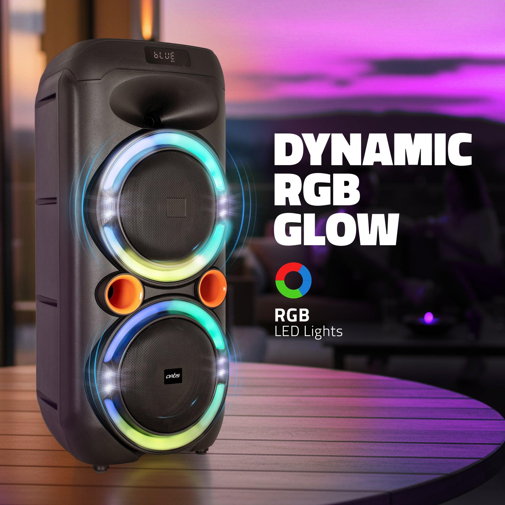 Party 208 Wireless Bluetooth Party Speaker