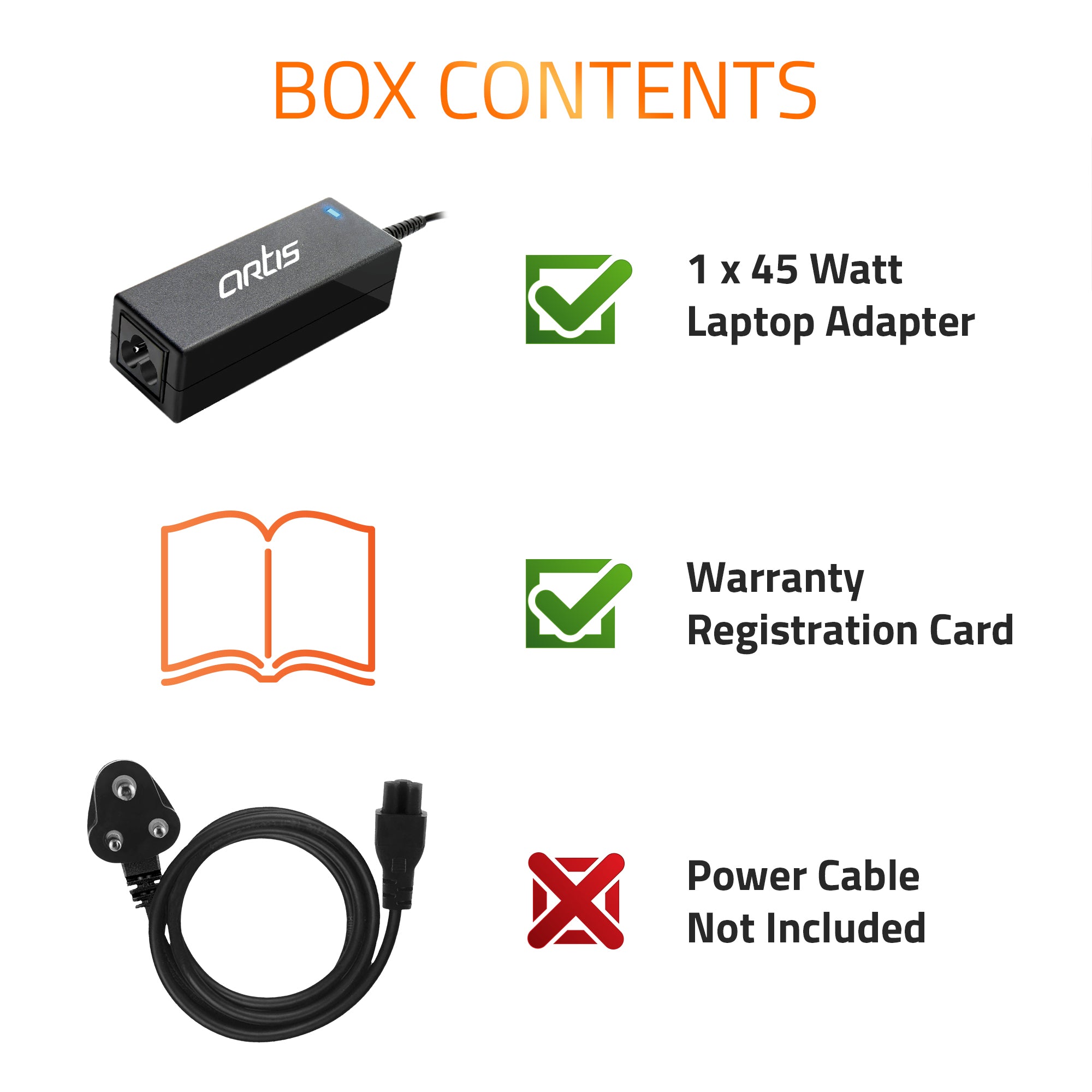 A0402 45W Compatible Laptop Adapter