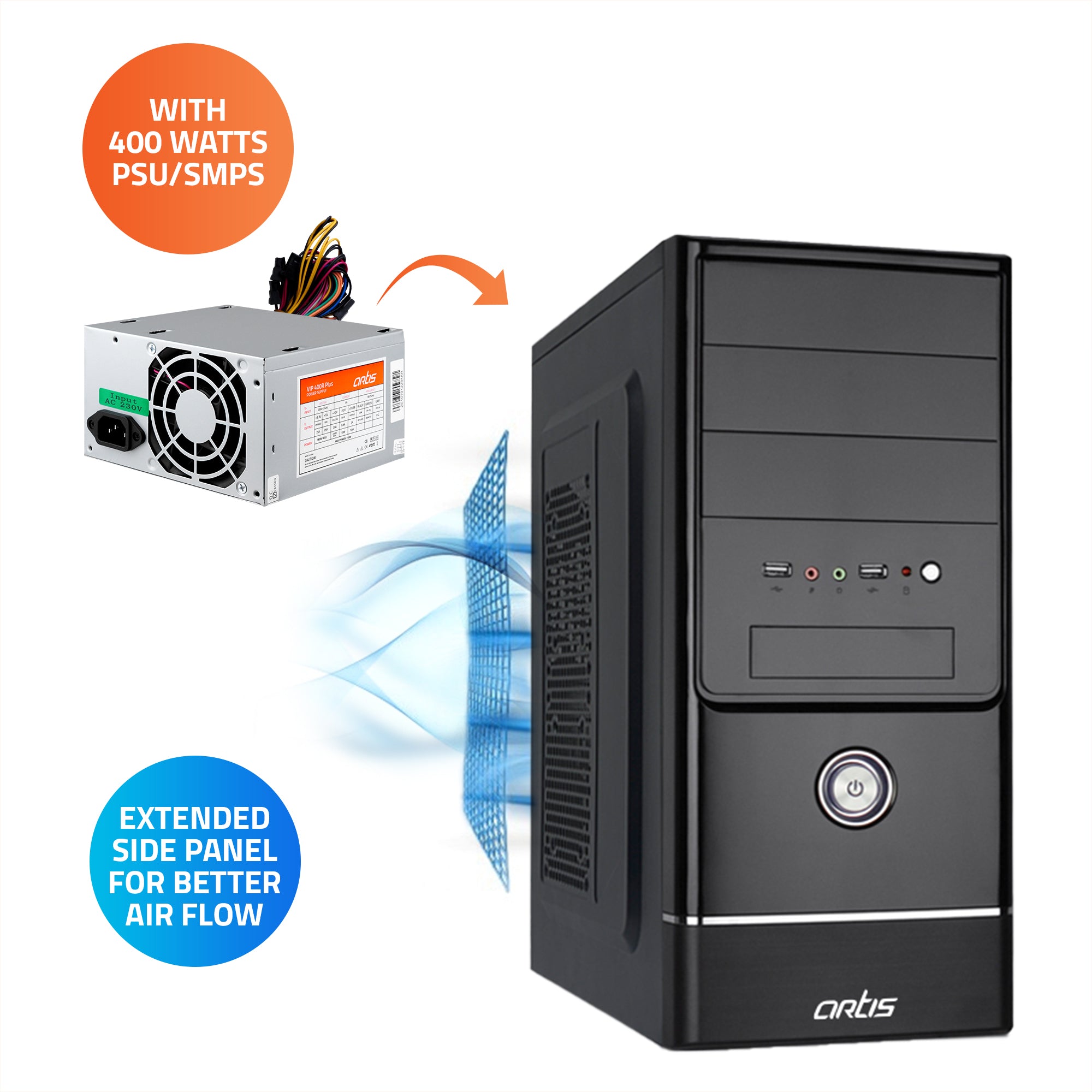 Spirit 3.0 Micro ATX PC Cabinet