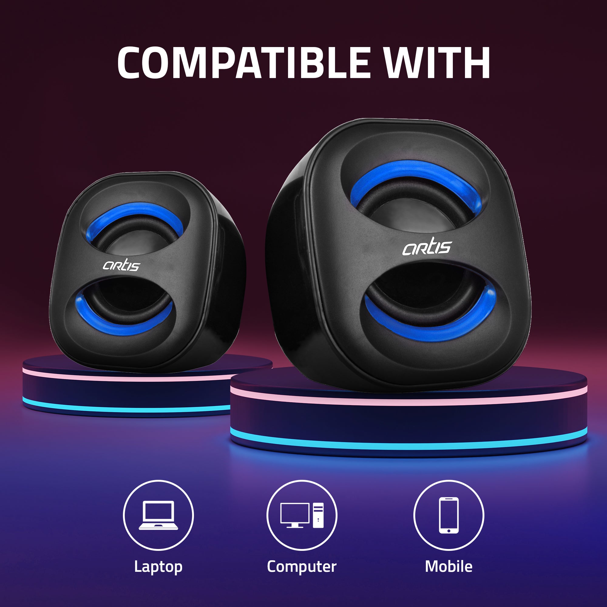 AR-MINI Blue 2.0 Speaker