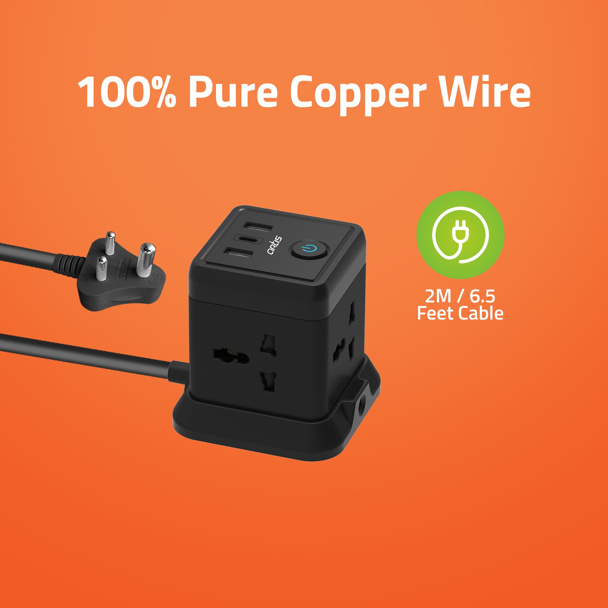 AR-4SS -USB C Surge Protector