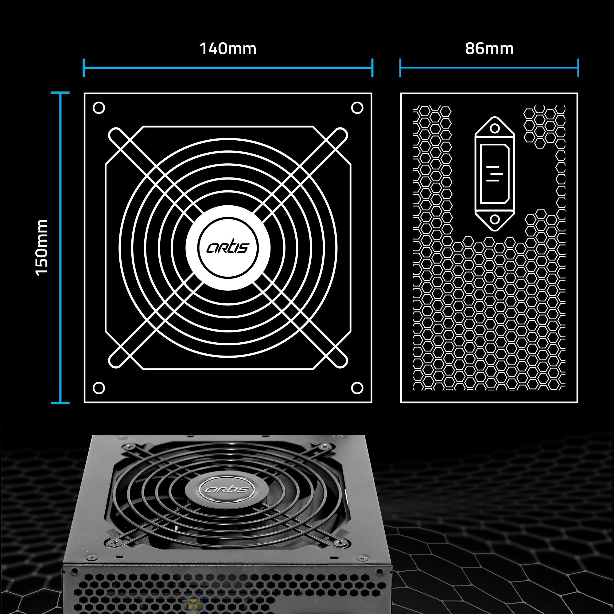 450R12 Pro Power Supply
