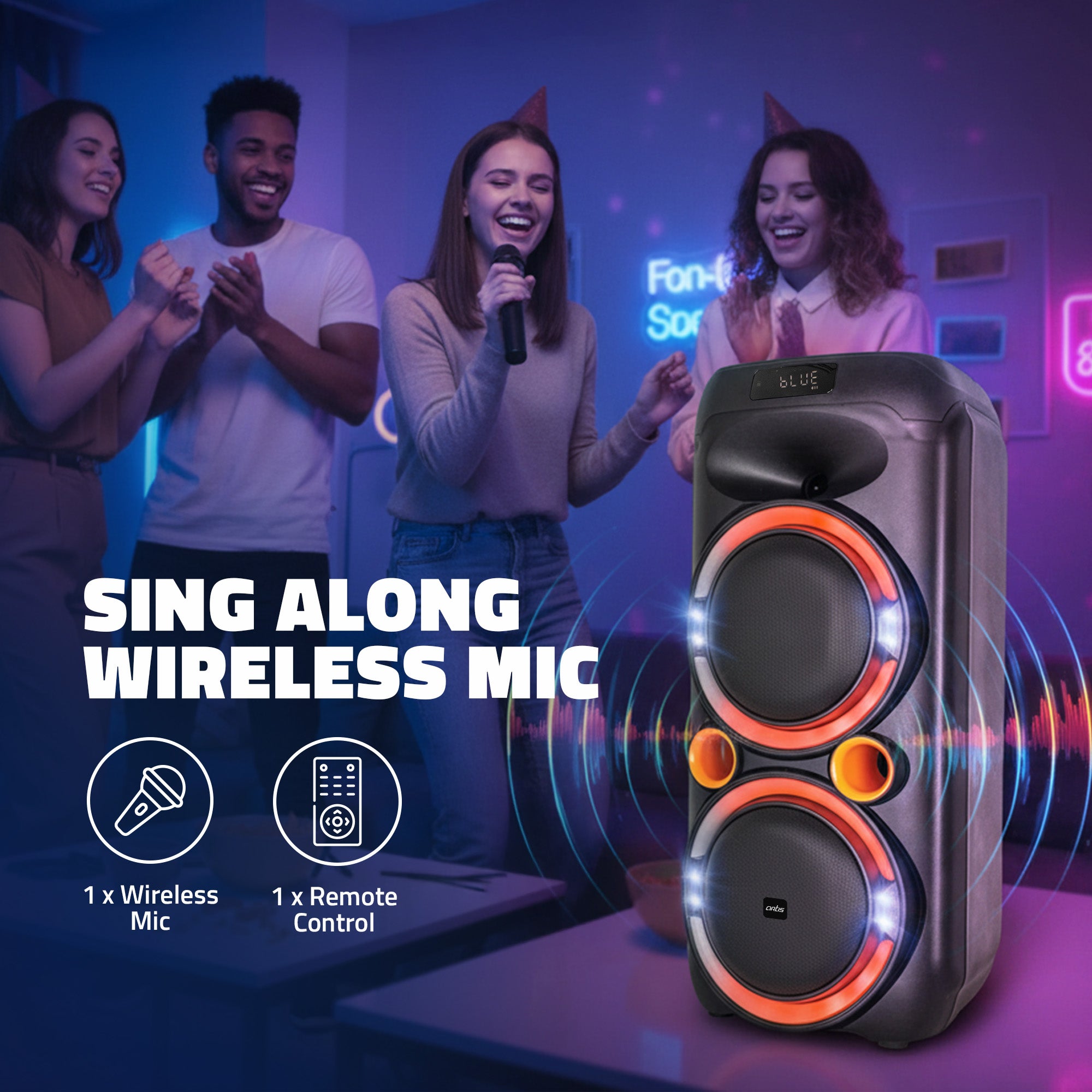 Party 206 Bluetooth Party Speaker
