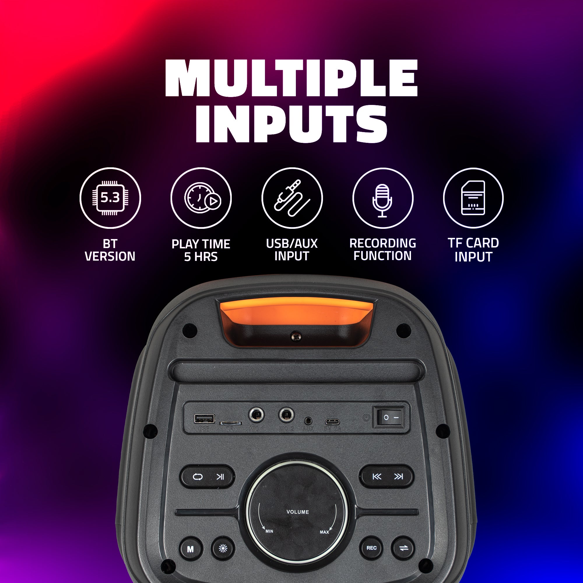 Party 208 Wireless Bluetooth Party Speaker