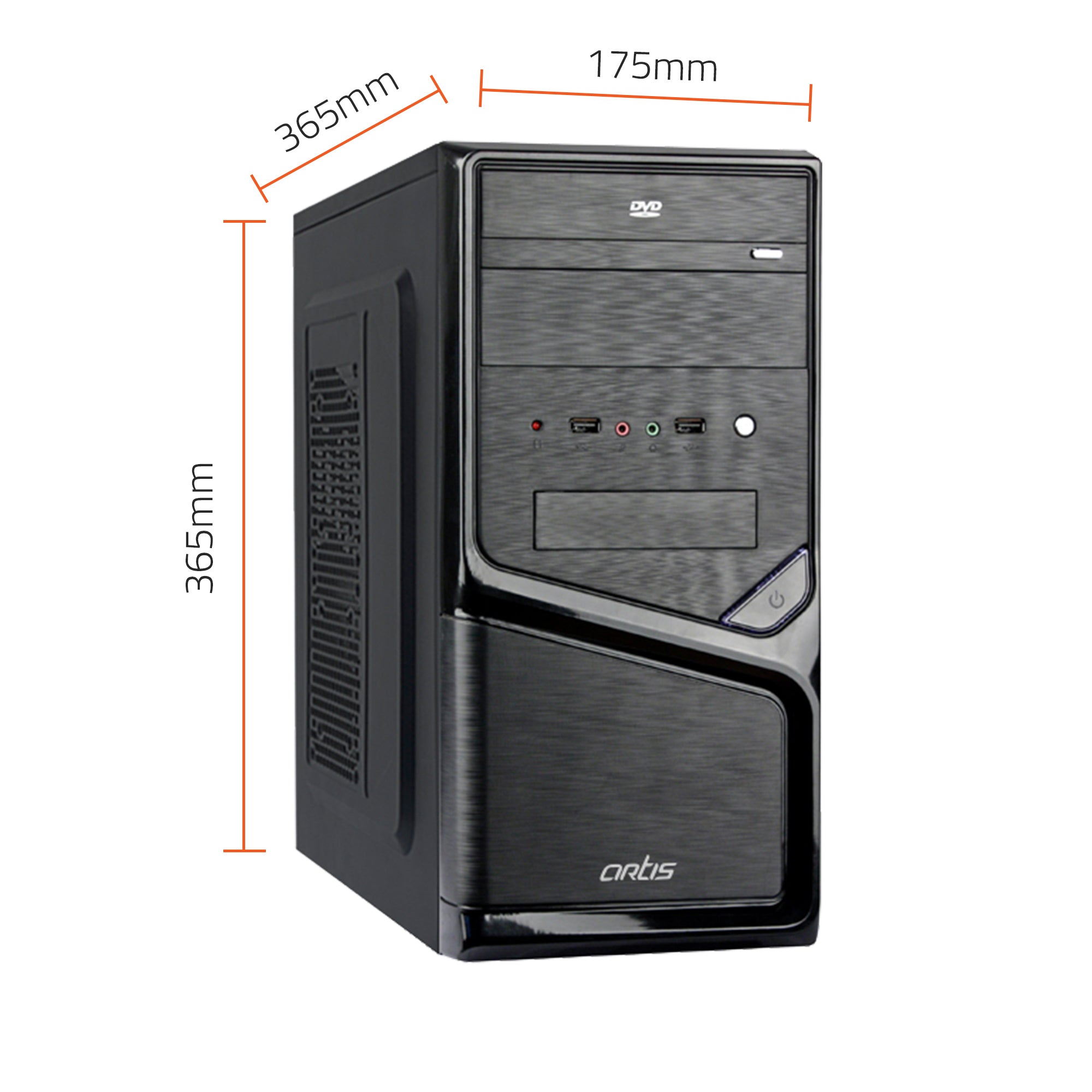 3330 2.0 Micro ATX PC Cabinet