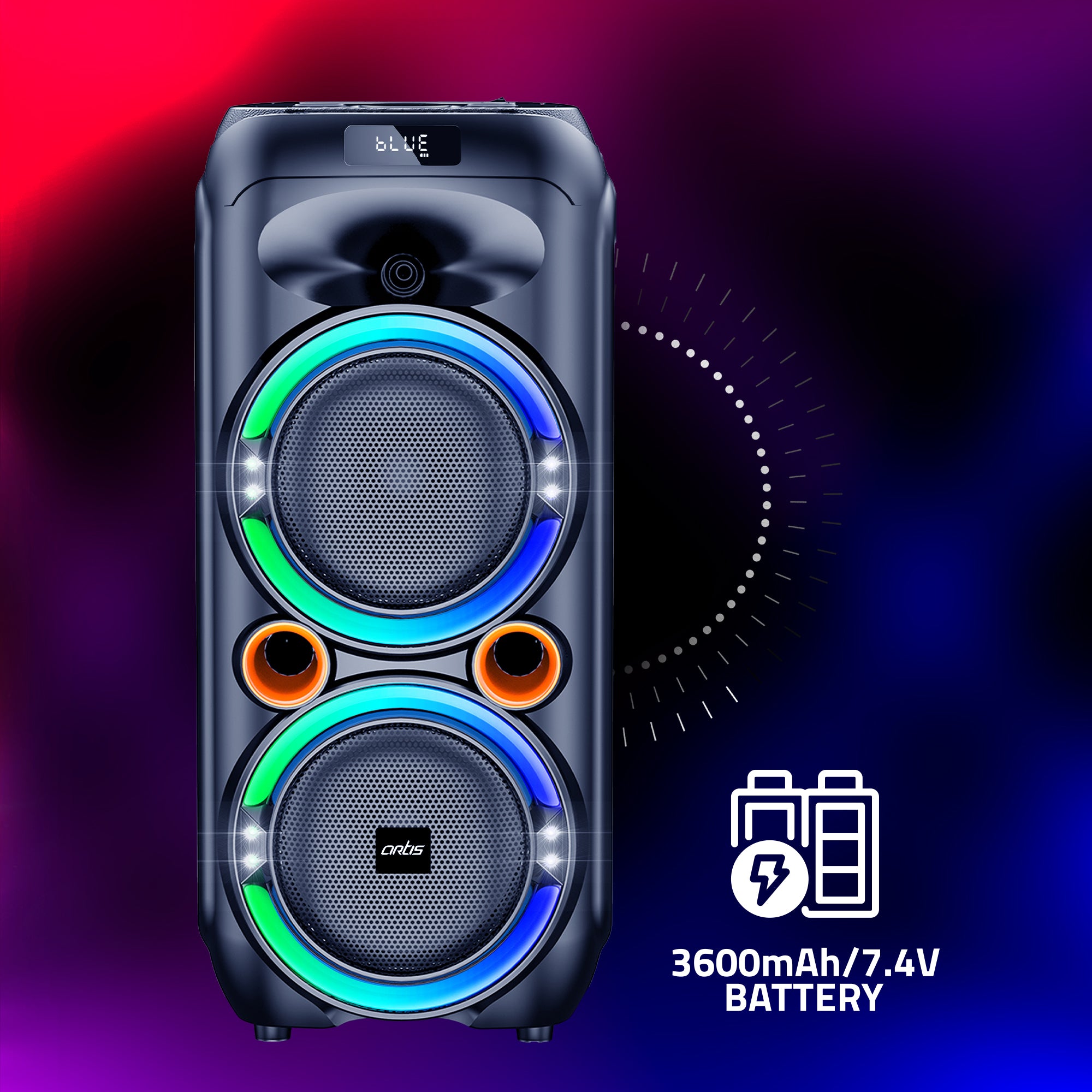Party 208 Wireless Bluetooth Party Speaker