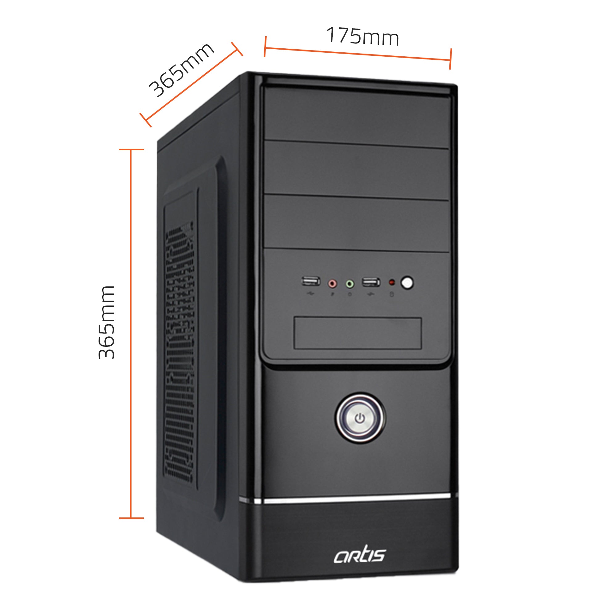 Spirit 3.0 Micro ATX PC Cabinet