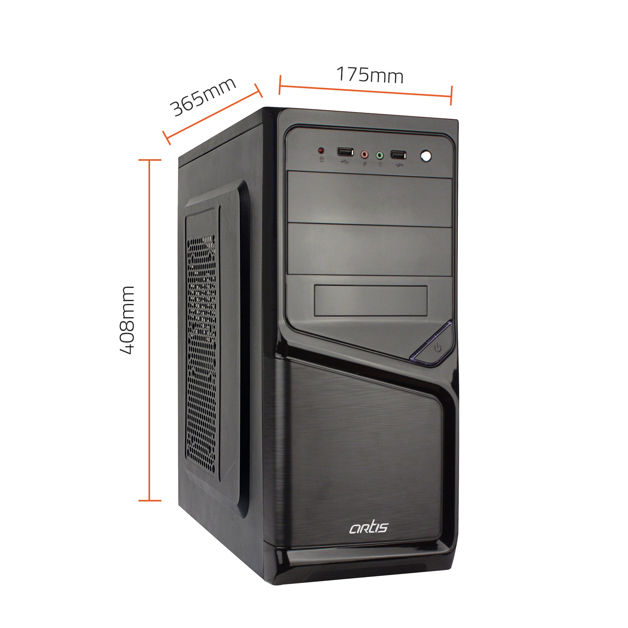 Zeal 2.0 ATX/Micro ATX PC Cabinet