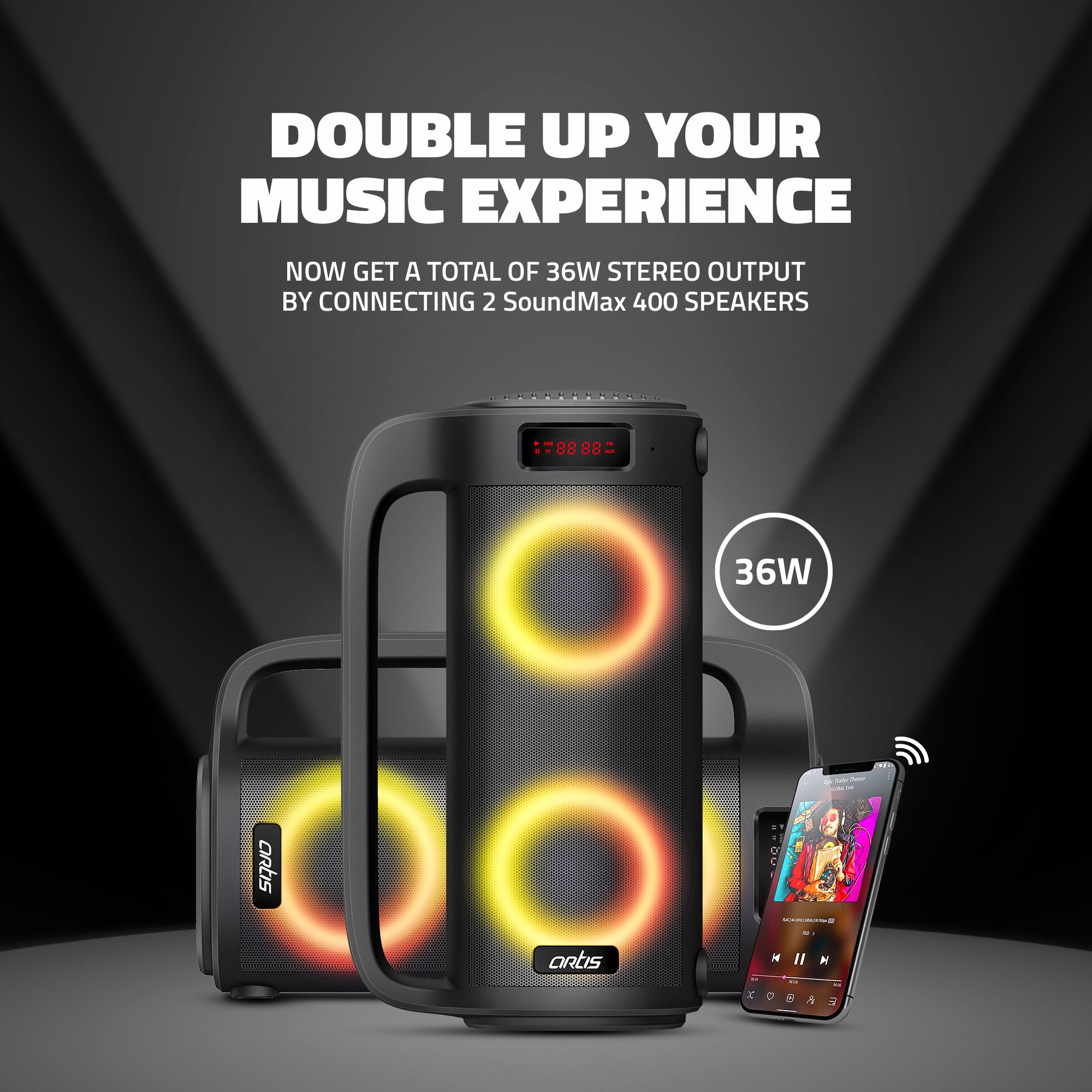 SoundMax 400 Bluetooth speaker