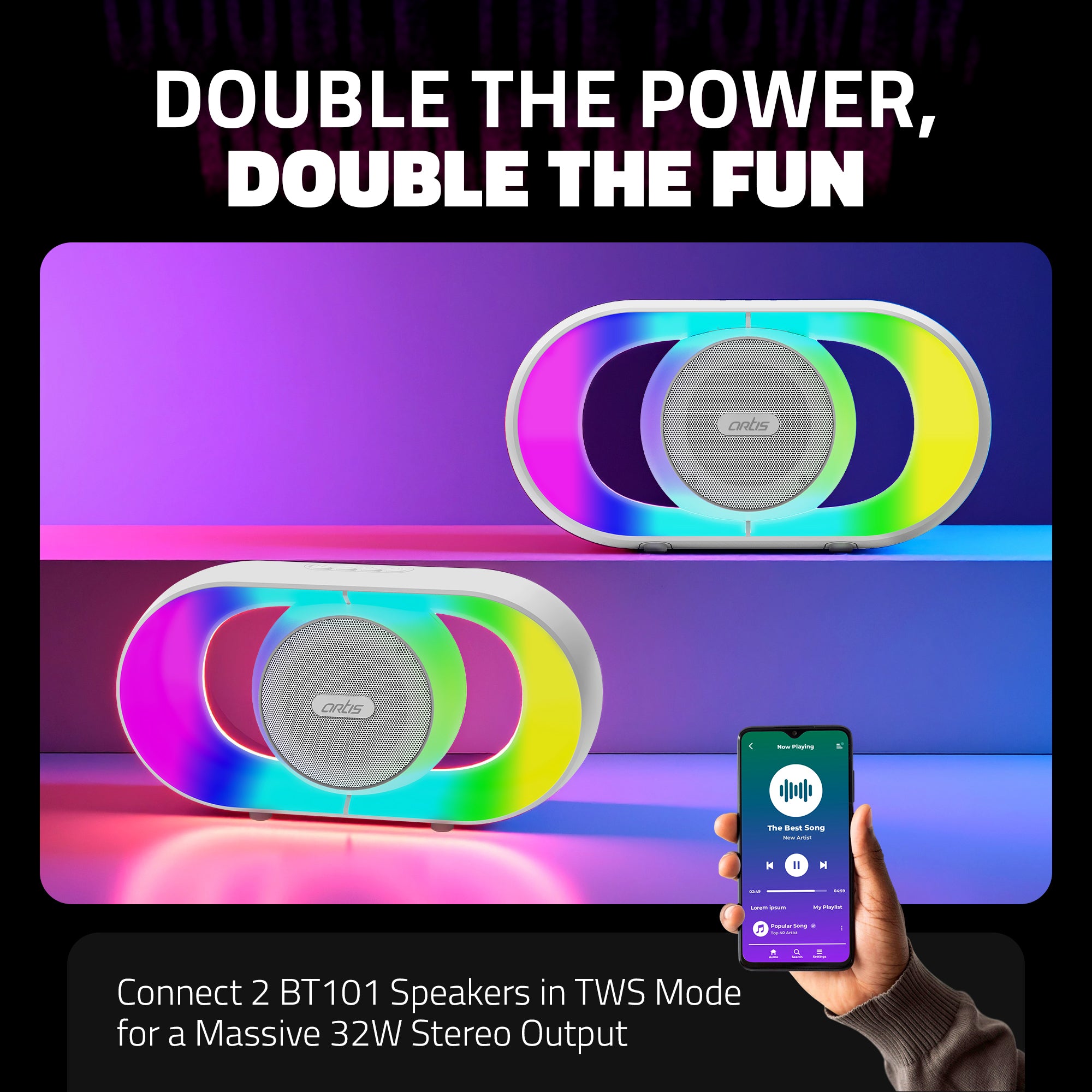 BT101 wireless Bluetooth Speaker