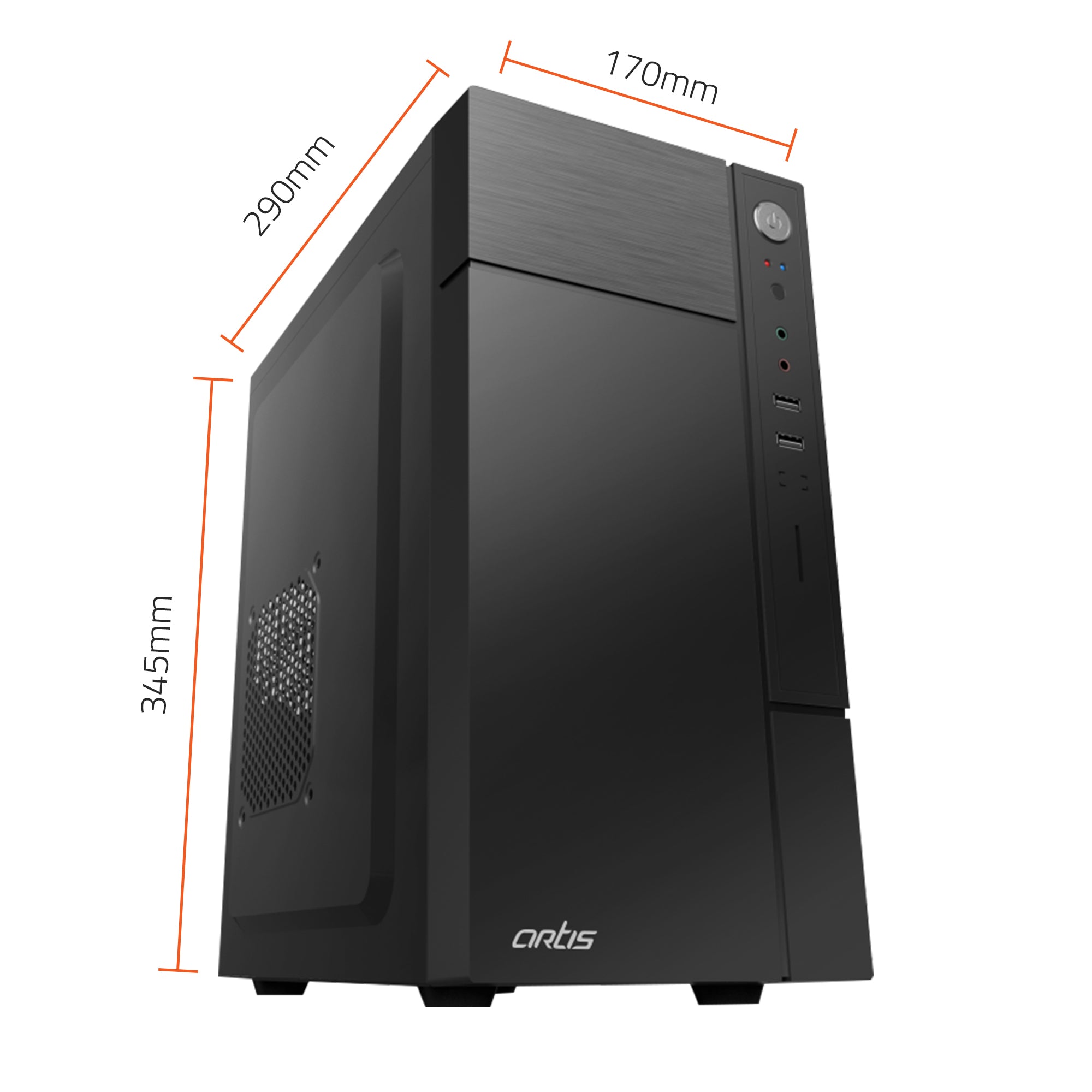 2220 3.0 C Micro ATX PC Cabinet