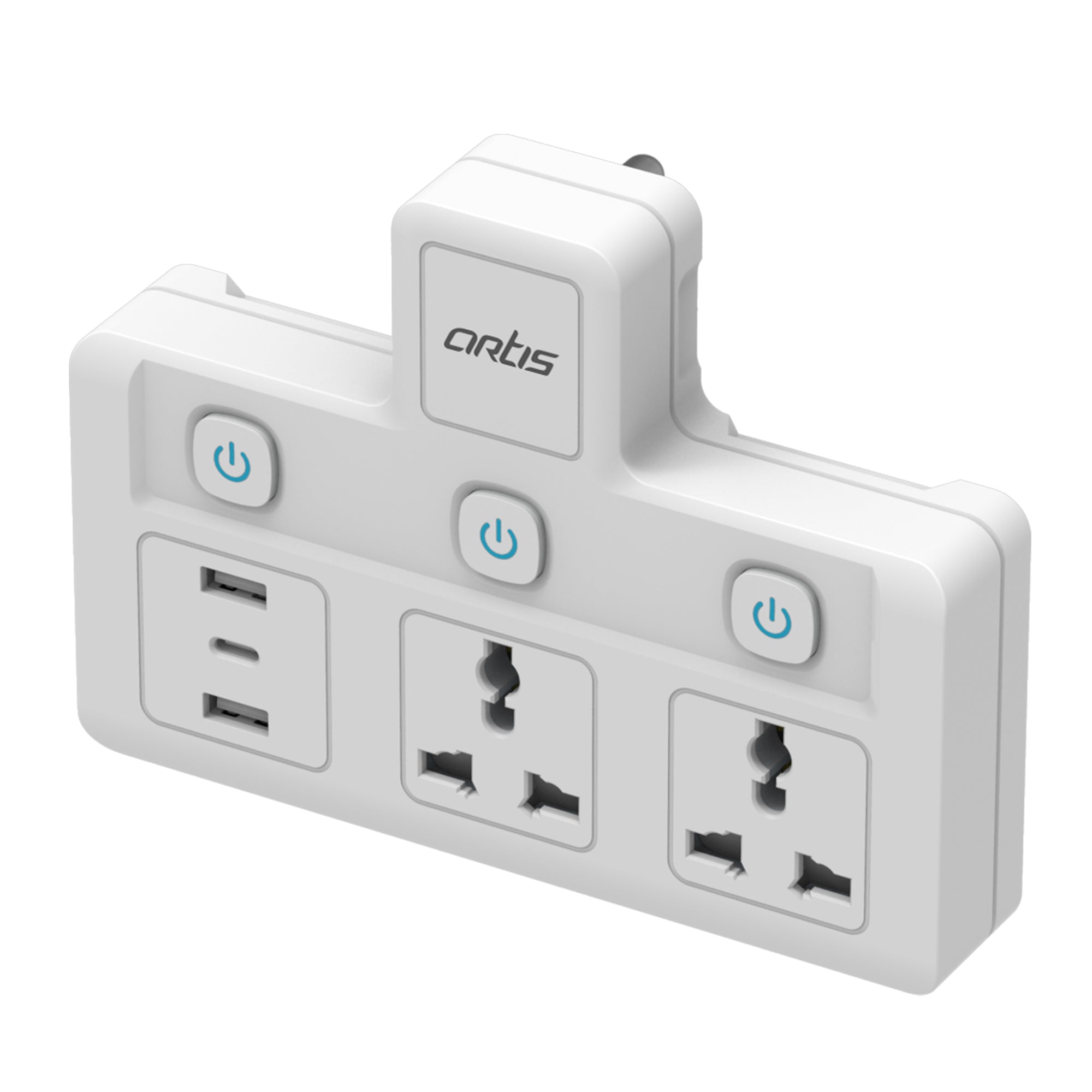 AR-2MS-3USBC Surge Protector