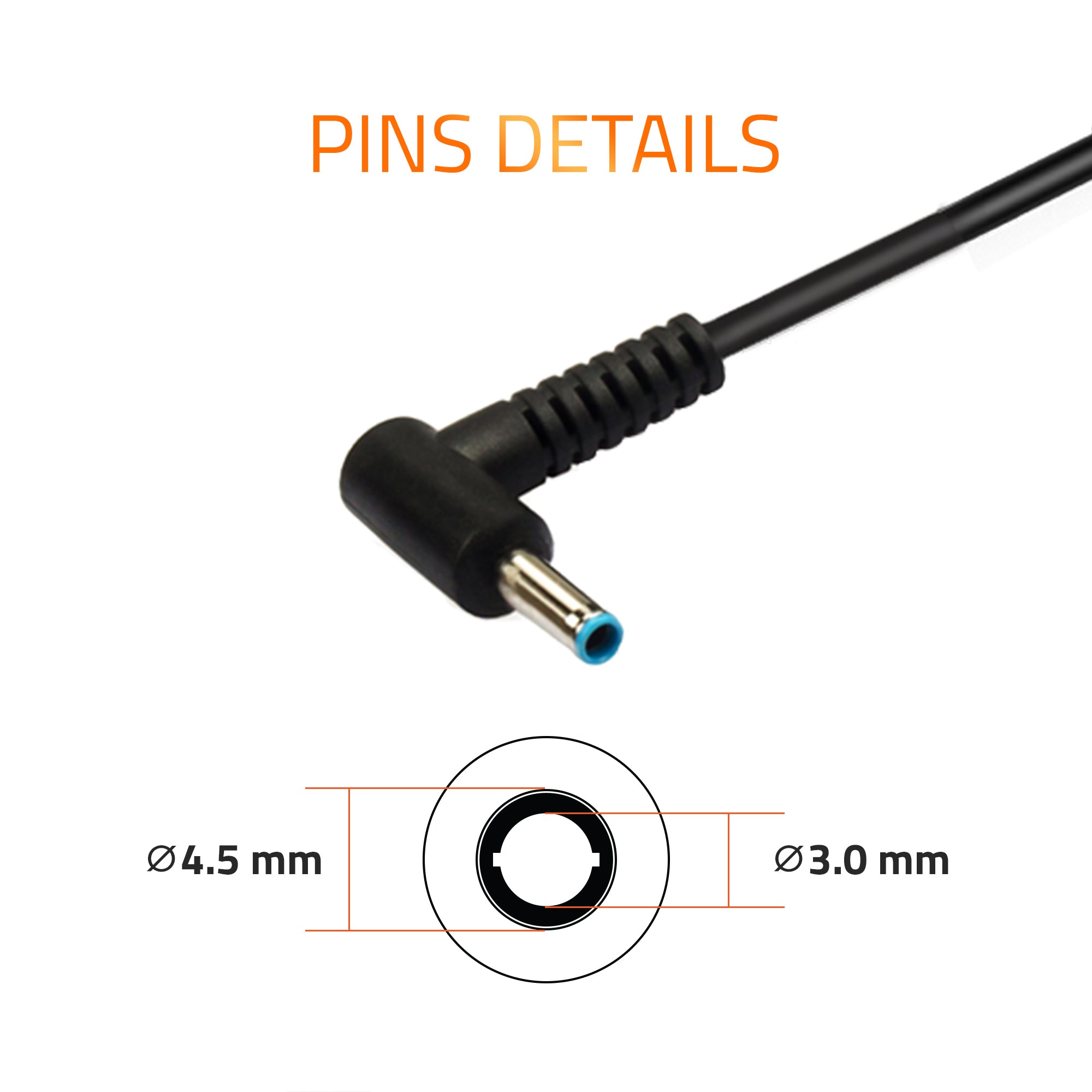 AR0502 (BLUE) 65W Compatible Laptop Adapter