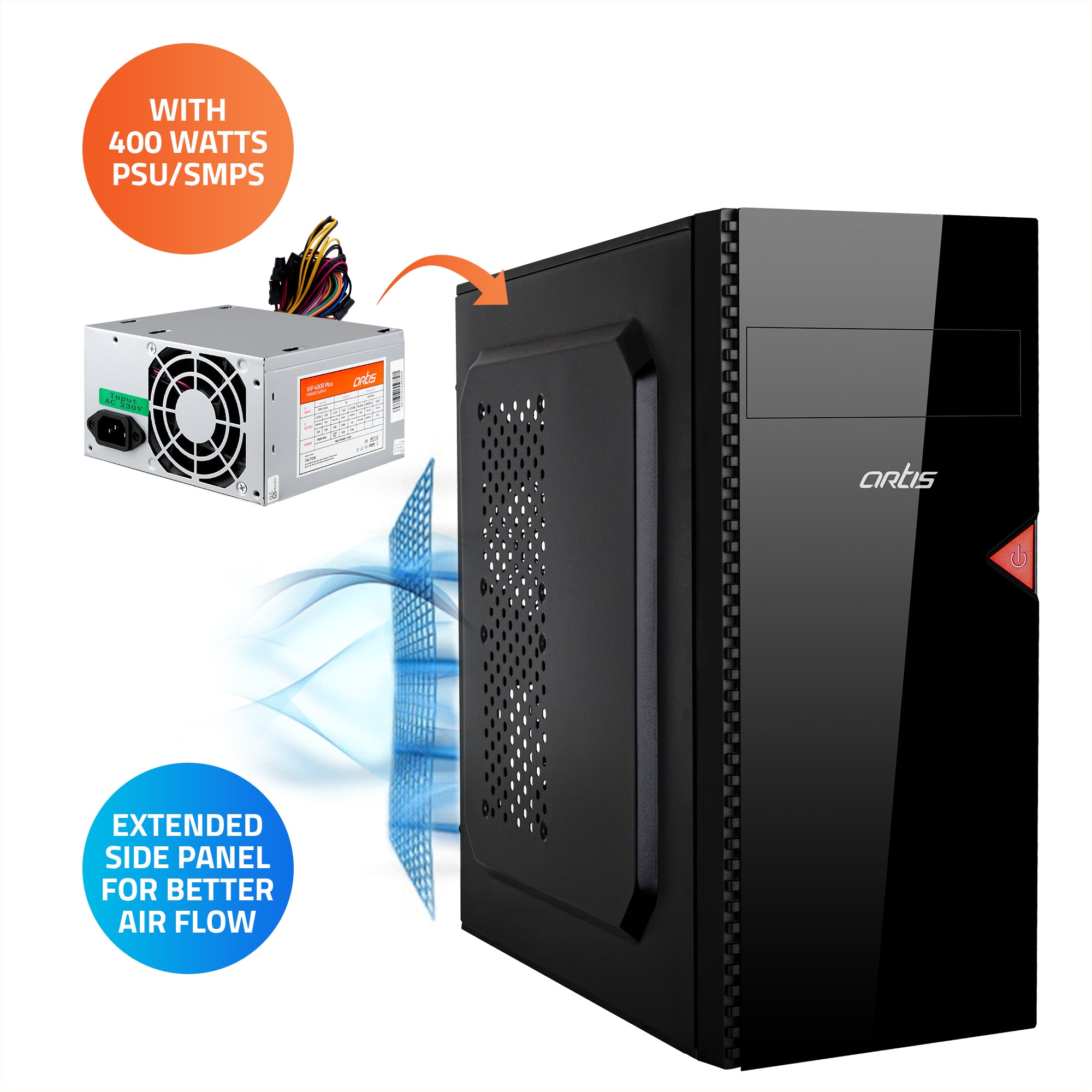 Delight 3.0 ATX/Micro ATX PC Cabinet