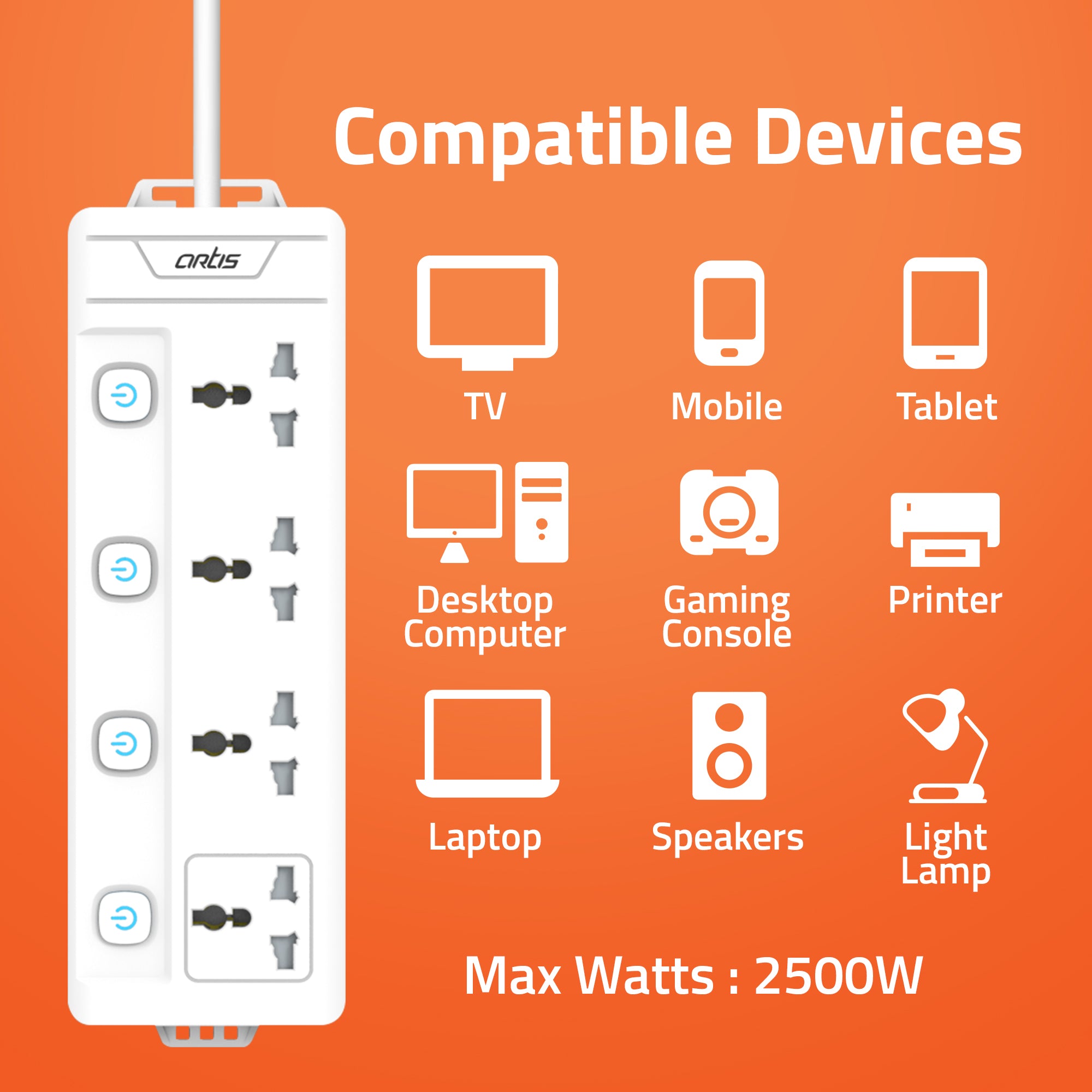 AR-4MS Surge Protector