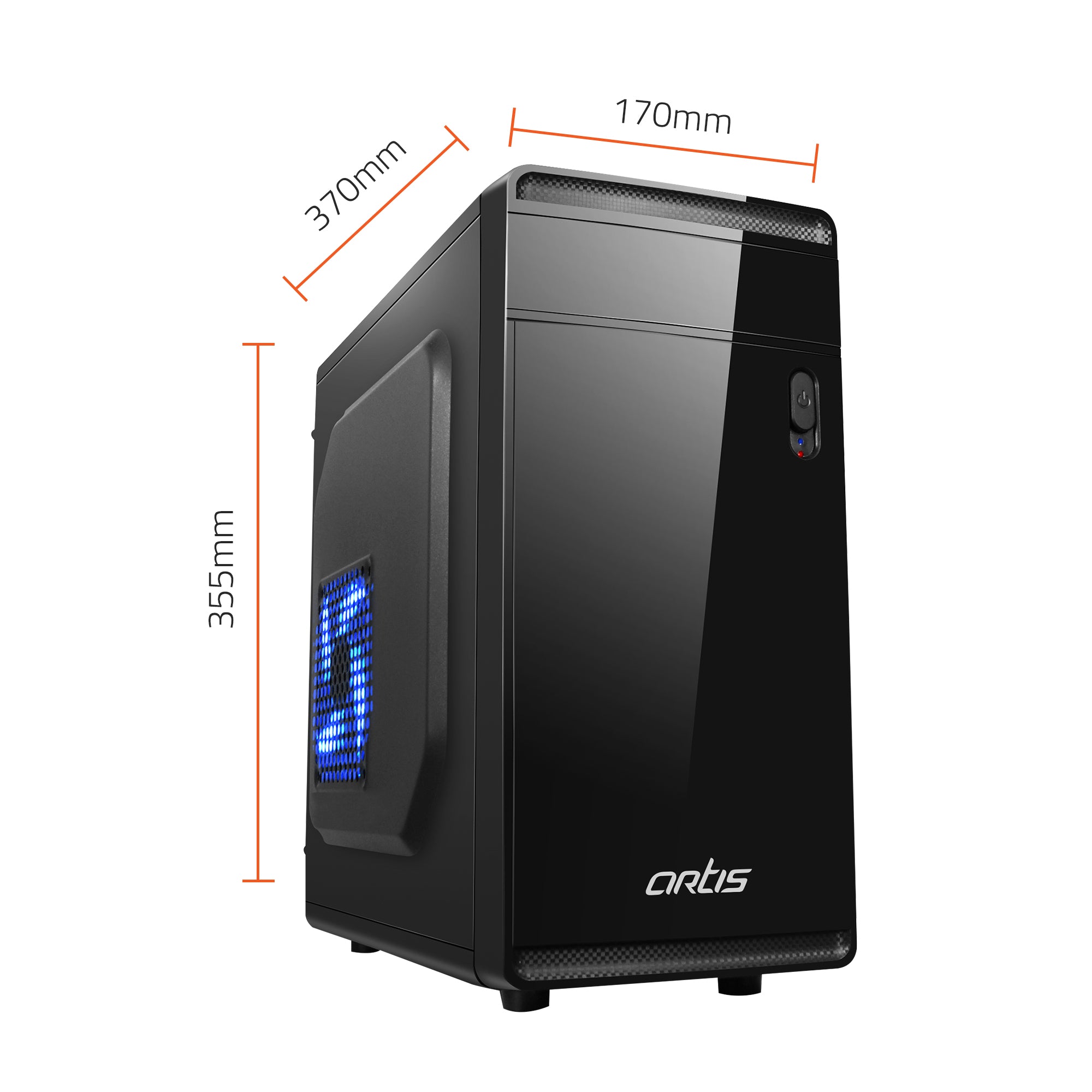 Glaze 3.0 Micro ATX PC Cabinet