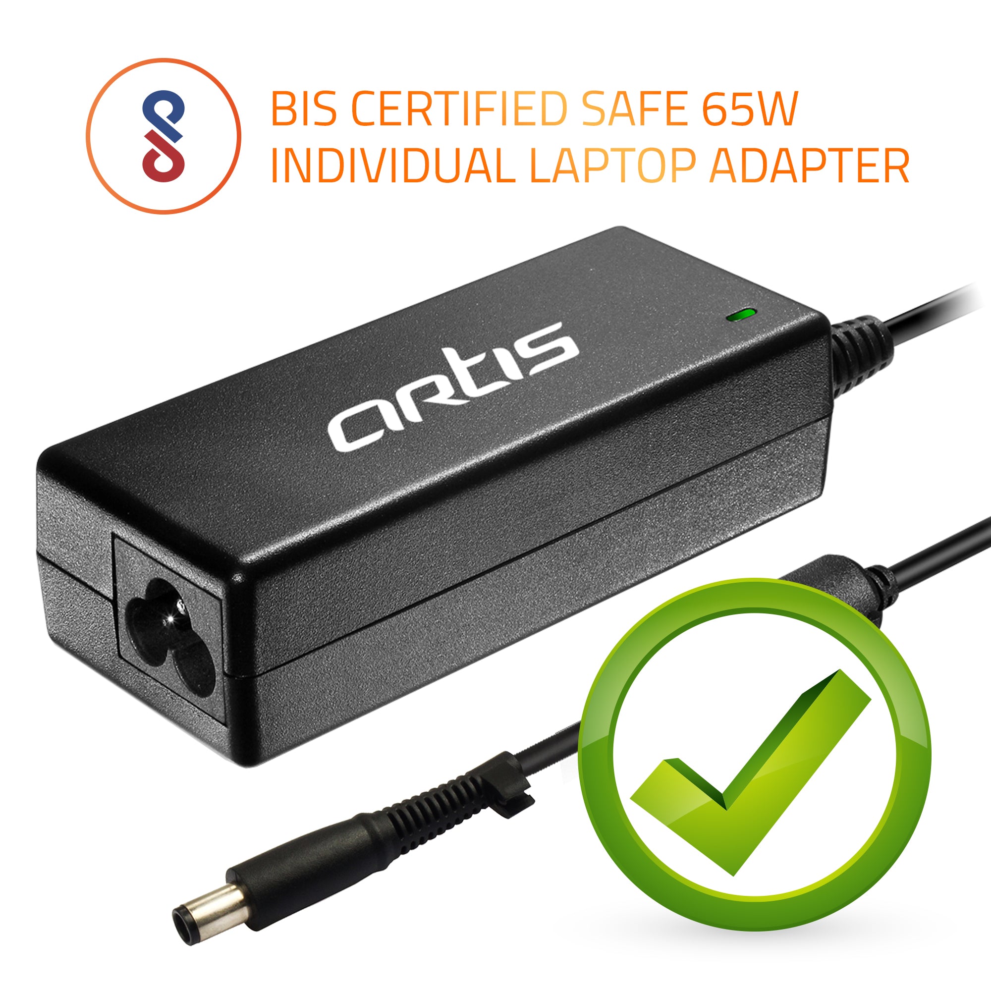 AR0501(N) 65 Watt Laptop Charger Adapter