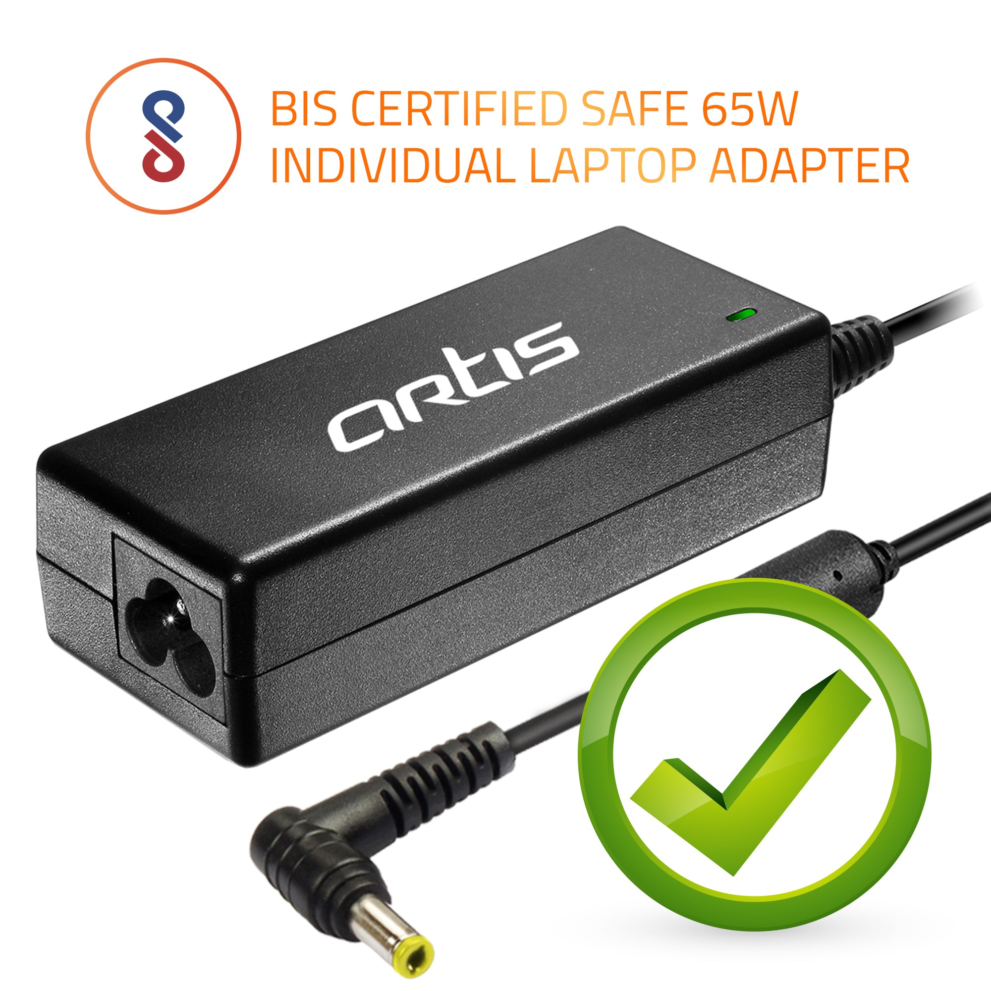 AR0504 65 Watt Laptop Charger