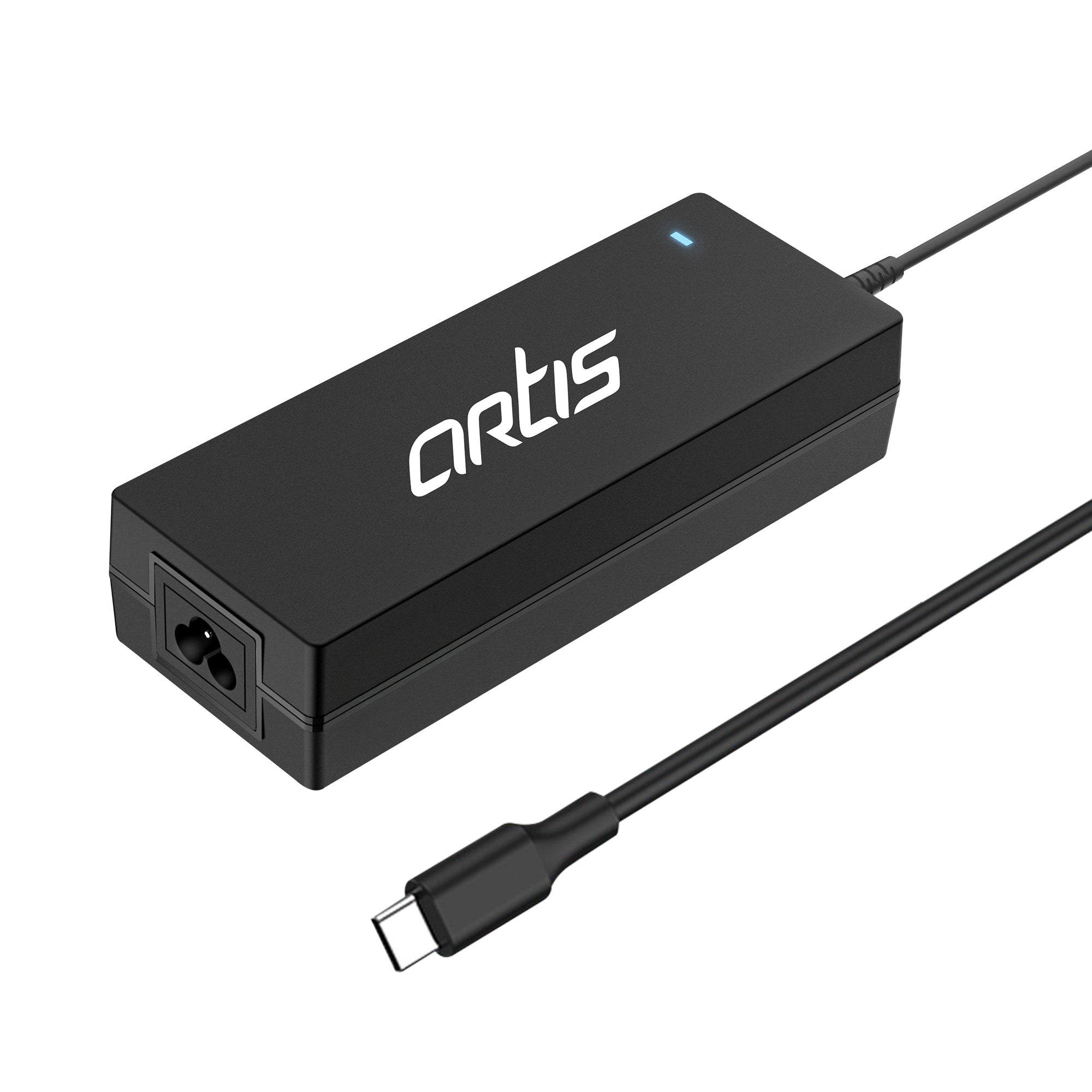 AR1207 130Watt Laptop Charger/Adapter with Power Cord Compatible with Dell Laptops (5V/1A, 20V/4.5A, 20V/6.5A, Pin: USB-C)