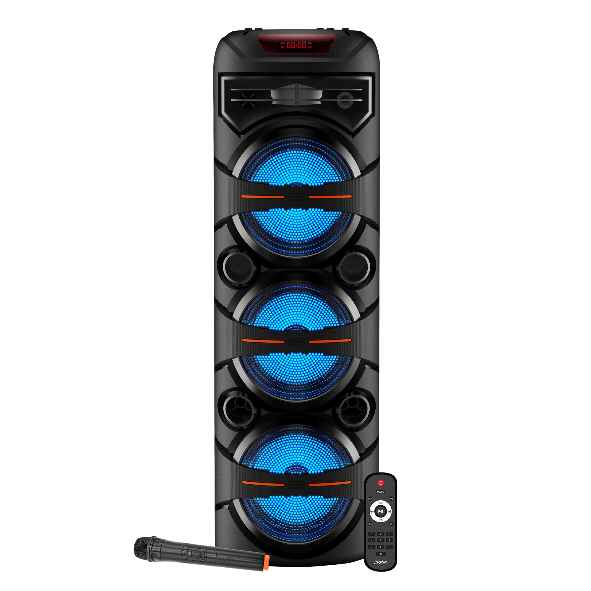Party Speaker Artis Trolly Speaker Artis Bluetooth Trolley Speaker