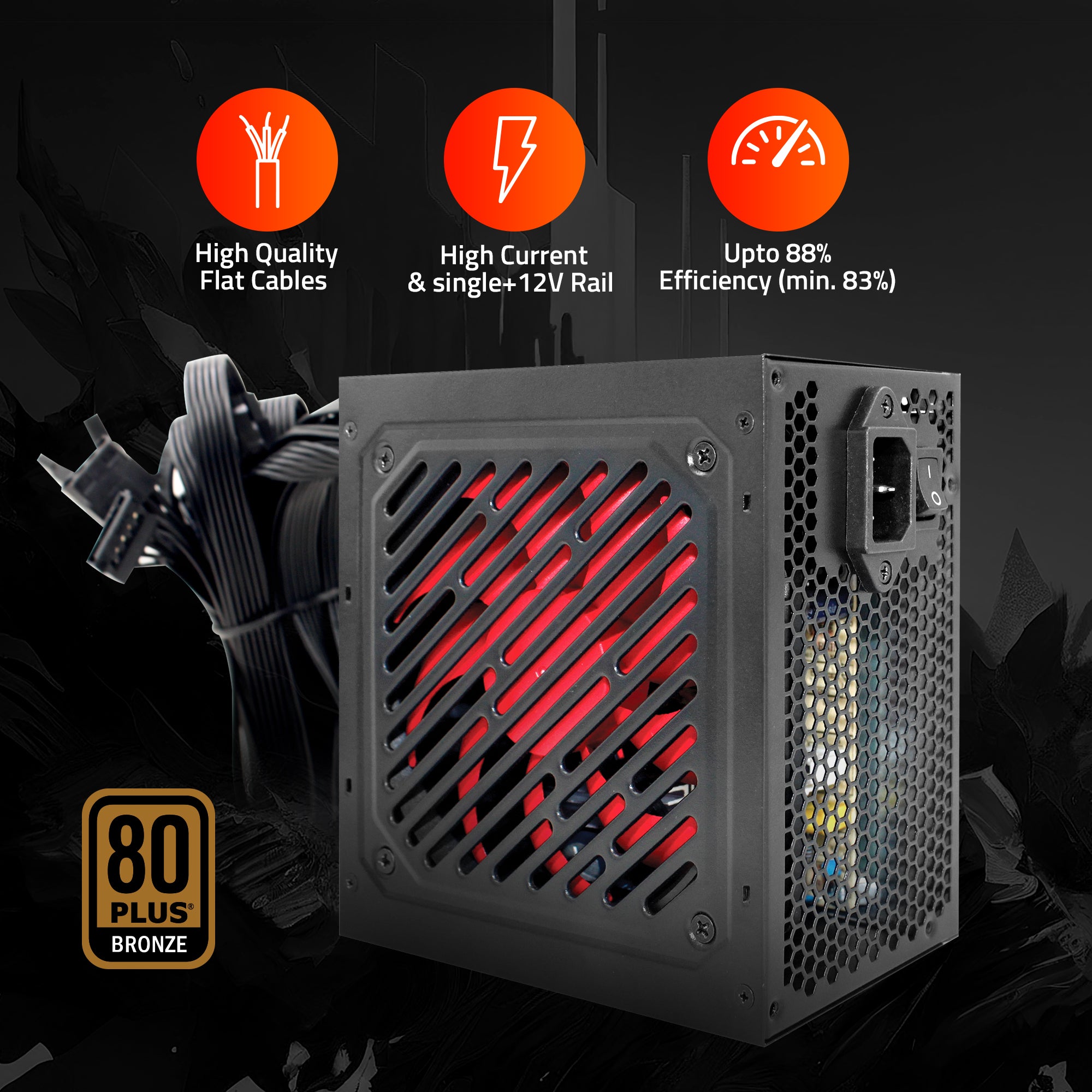 EZ8898D-650 80 Plus Bronze PSU