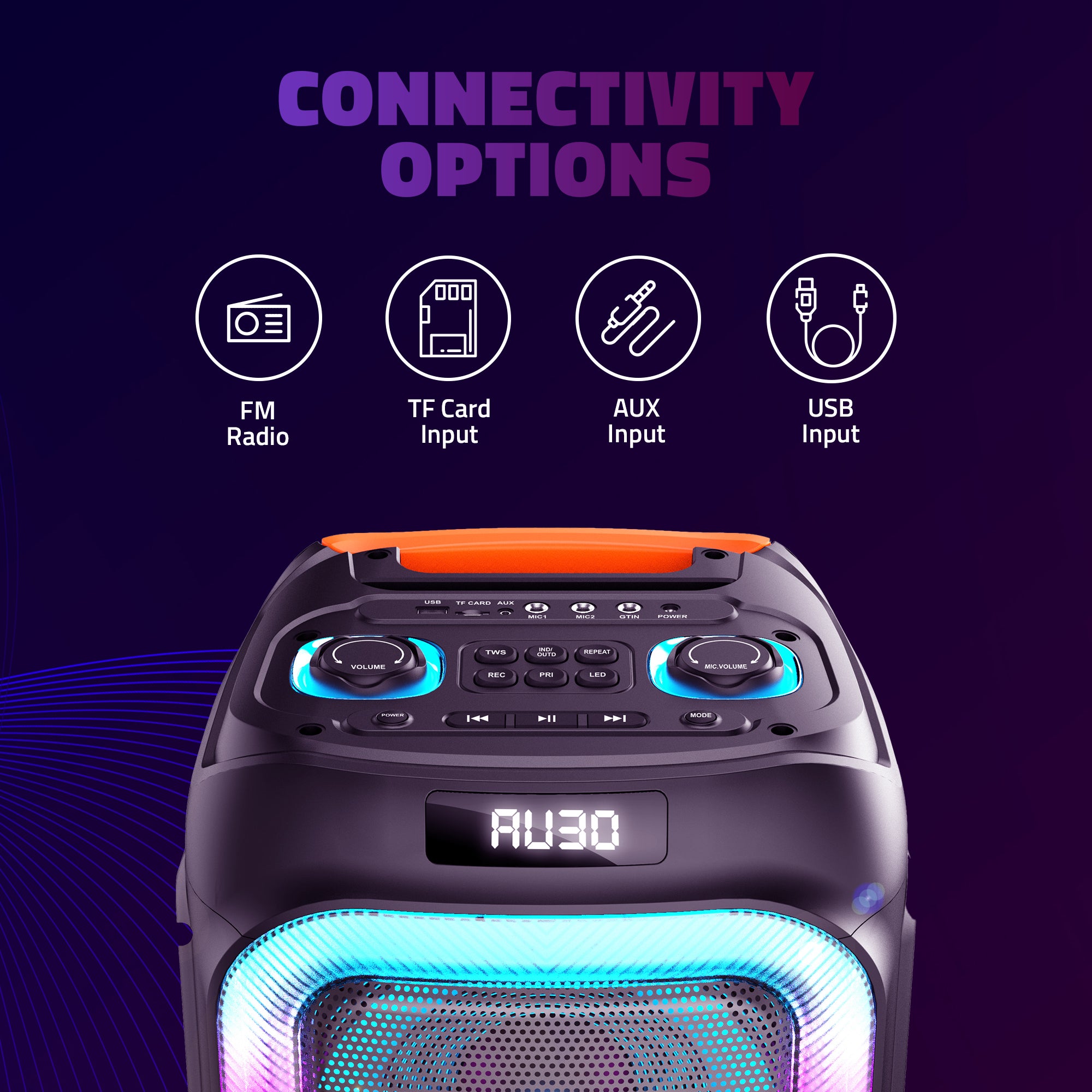 SoundPro 300 Wireless Bluetooth Party Speaker