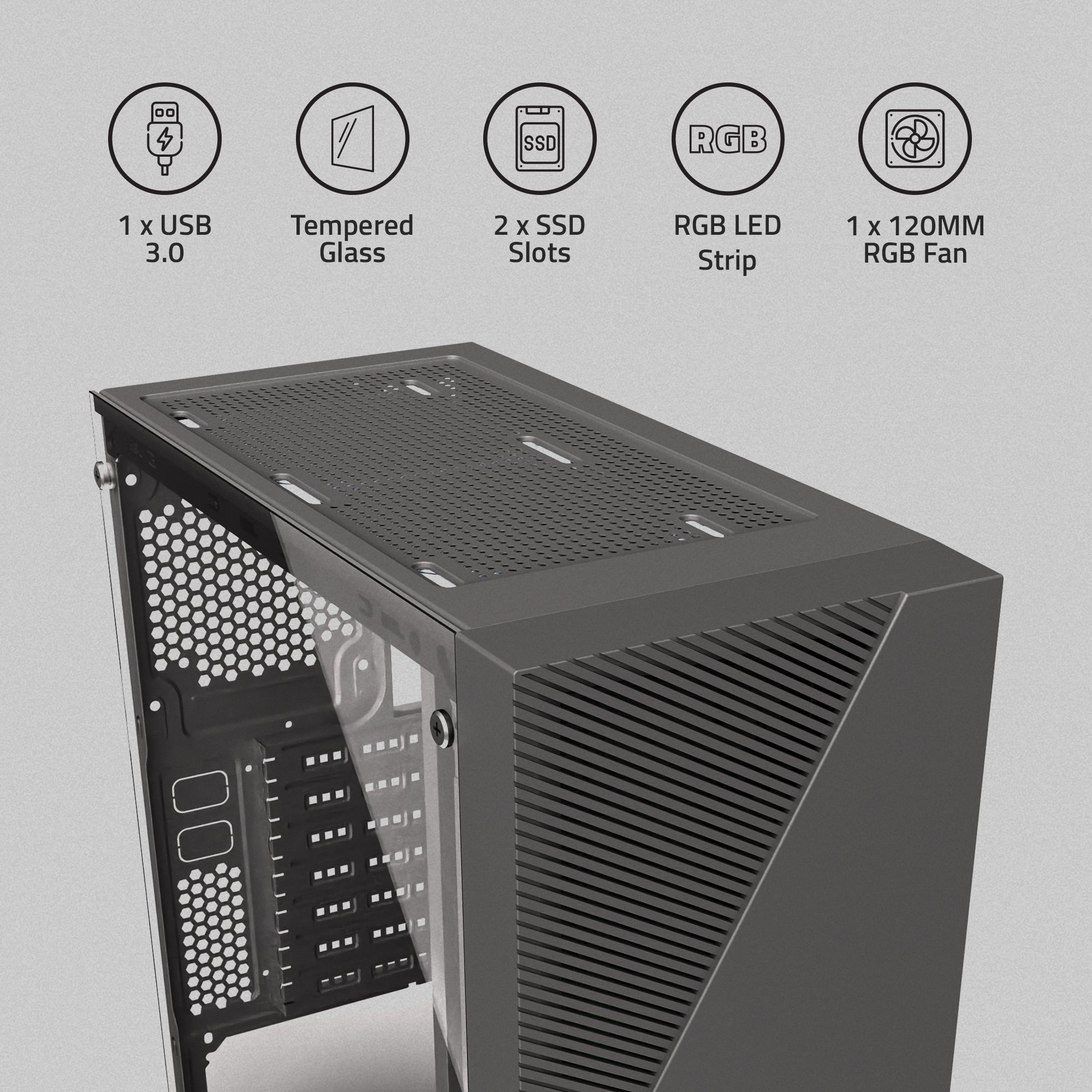 G8206 Computer Gaming Cabinet