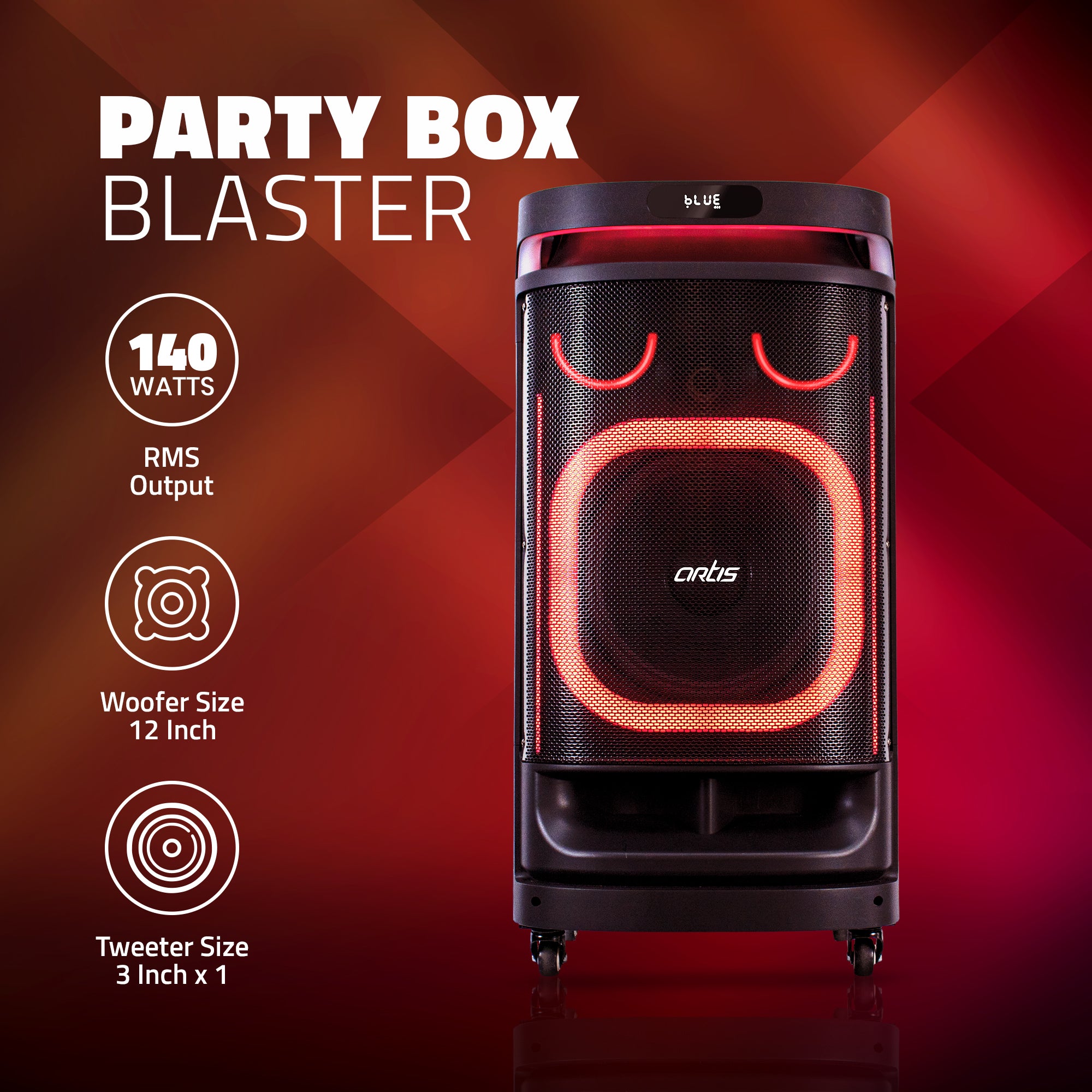 Rockstar 1012 Warless Bluetooth speaker