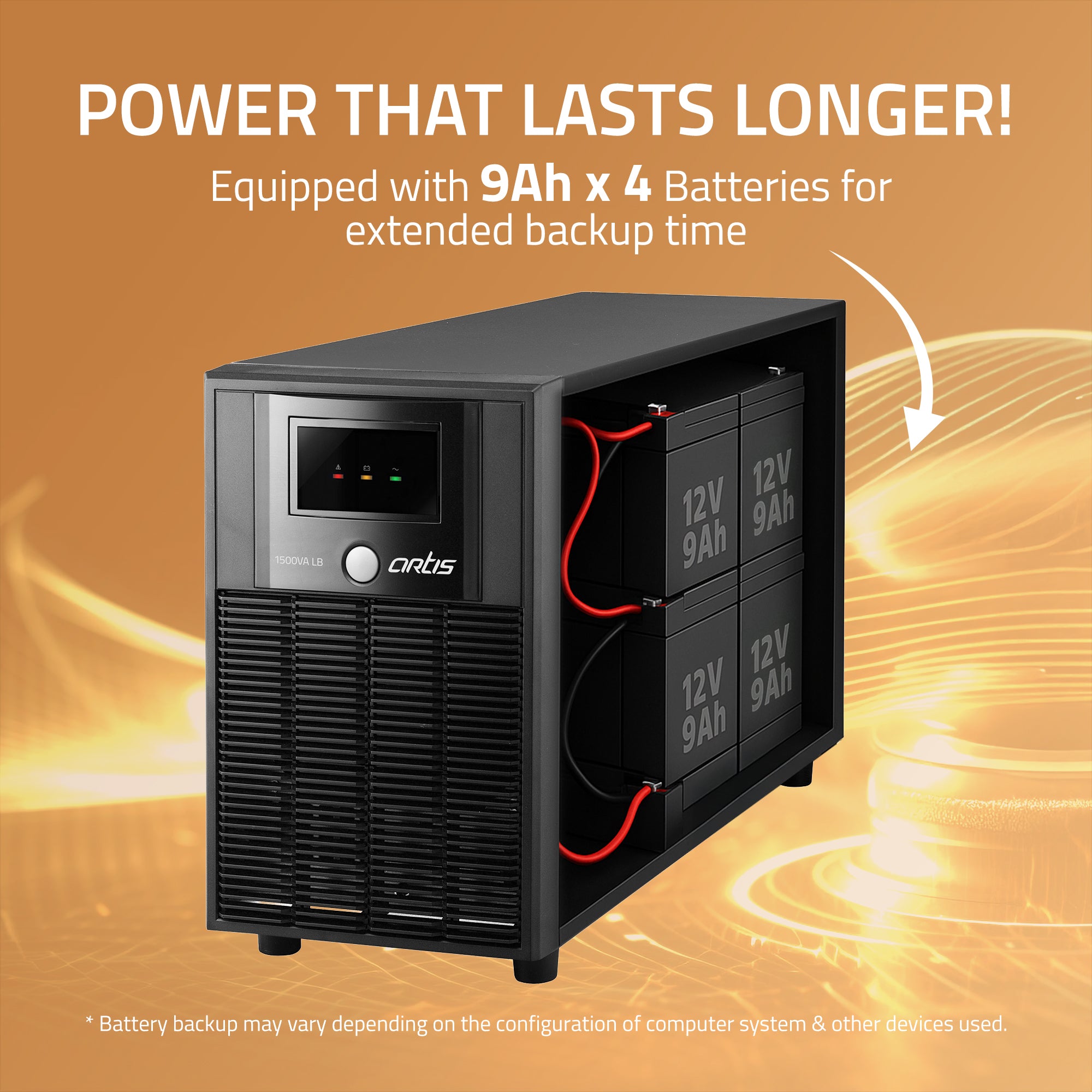 Artis Powersafe 1500VA Longer Backup UPS