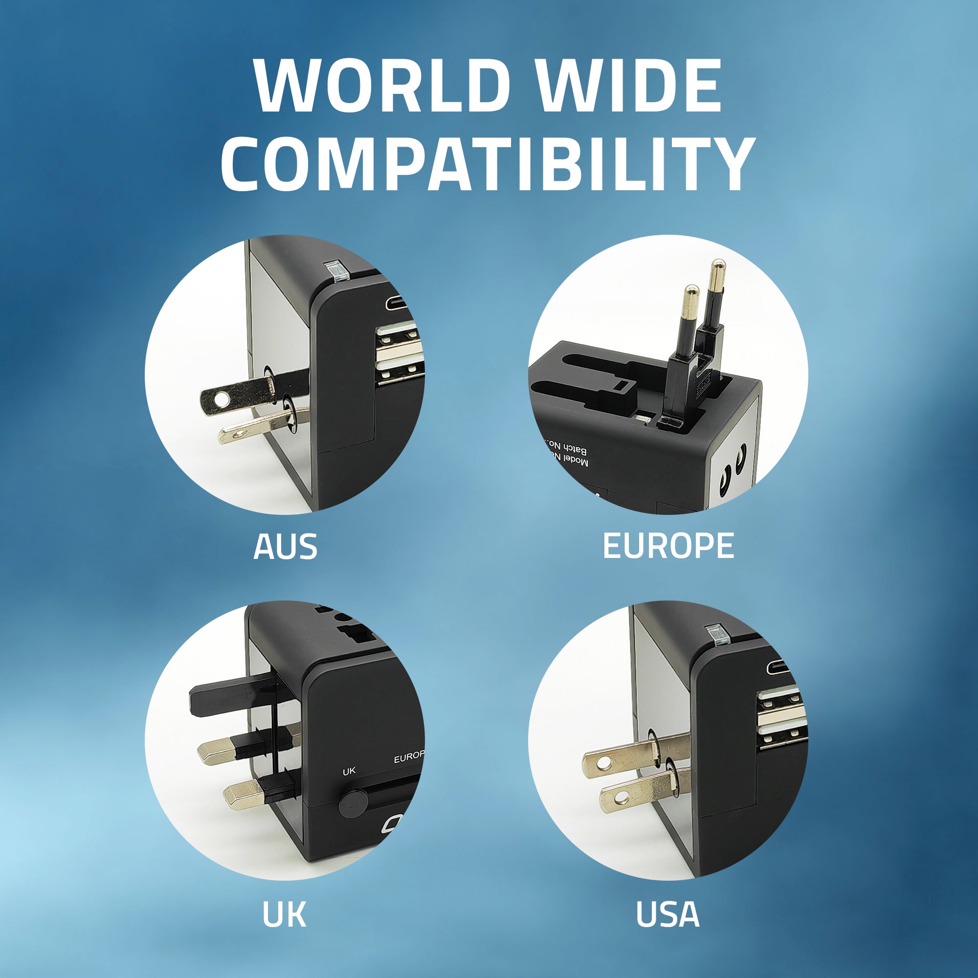 UV200 Universal Travel Adapter