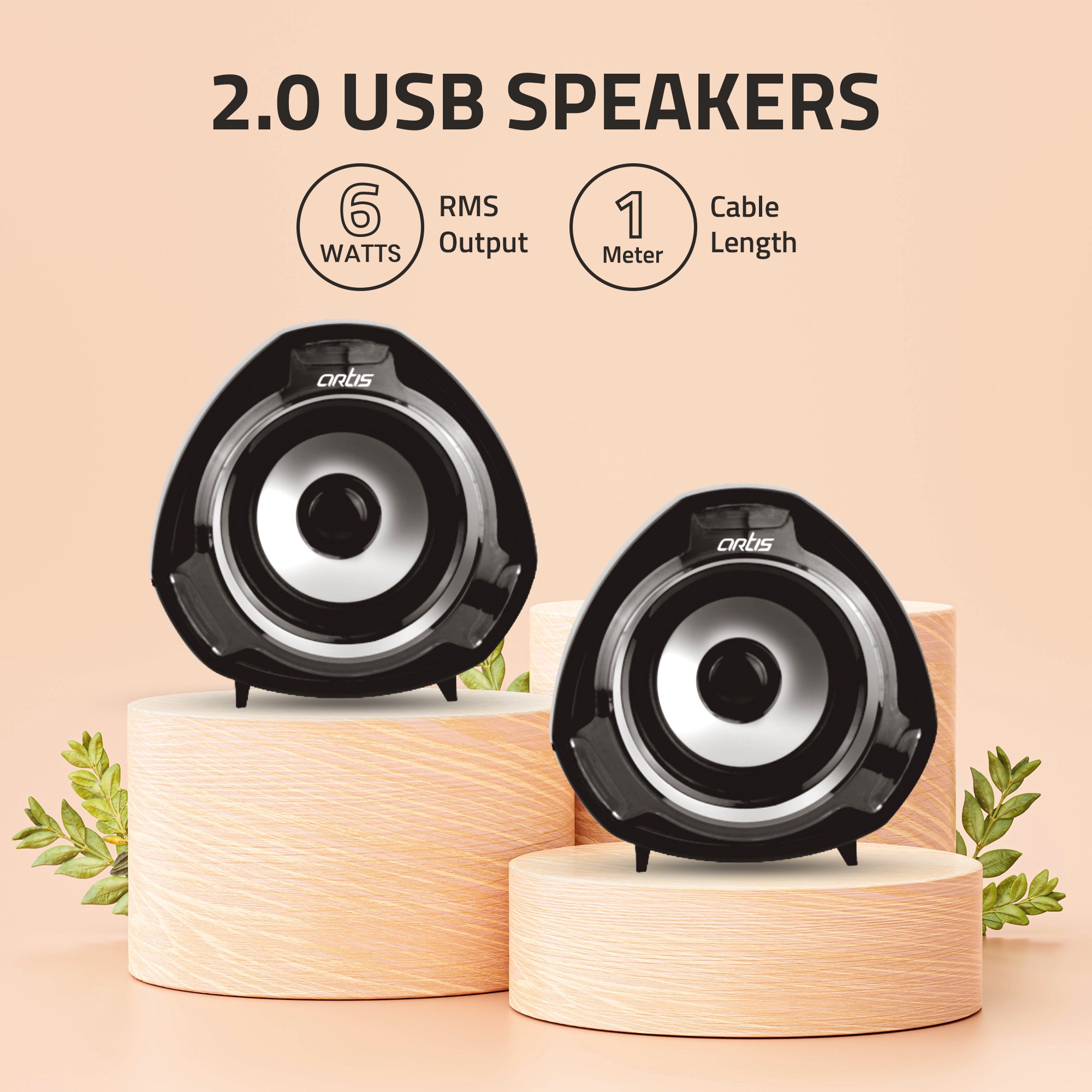 Artis 2.0 usb sales speakers