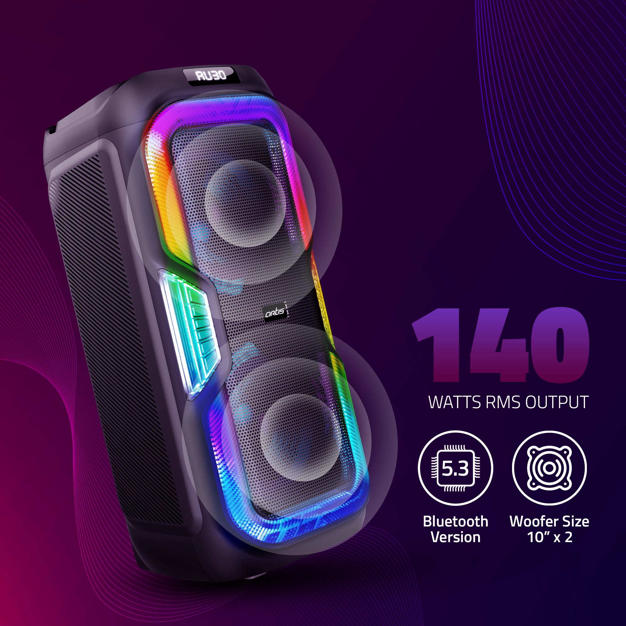 SoundPro 300 Wireless Bluetooth Party Speaker