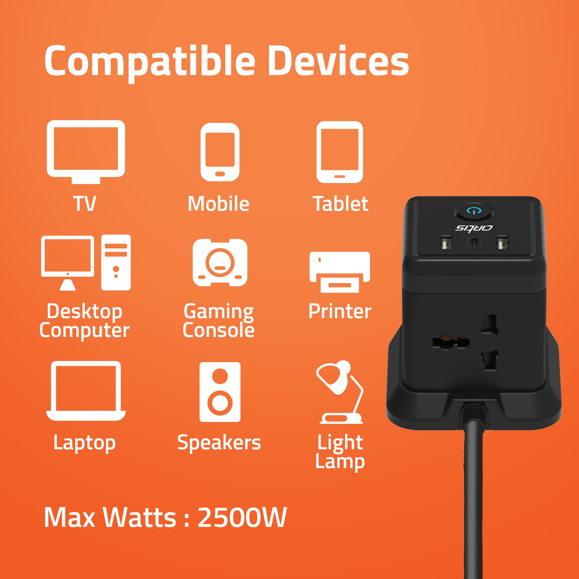 AR-4SS -USB C Surge Protector