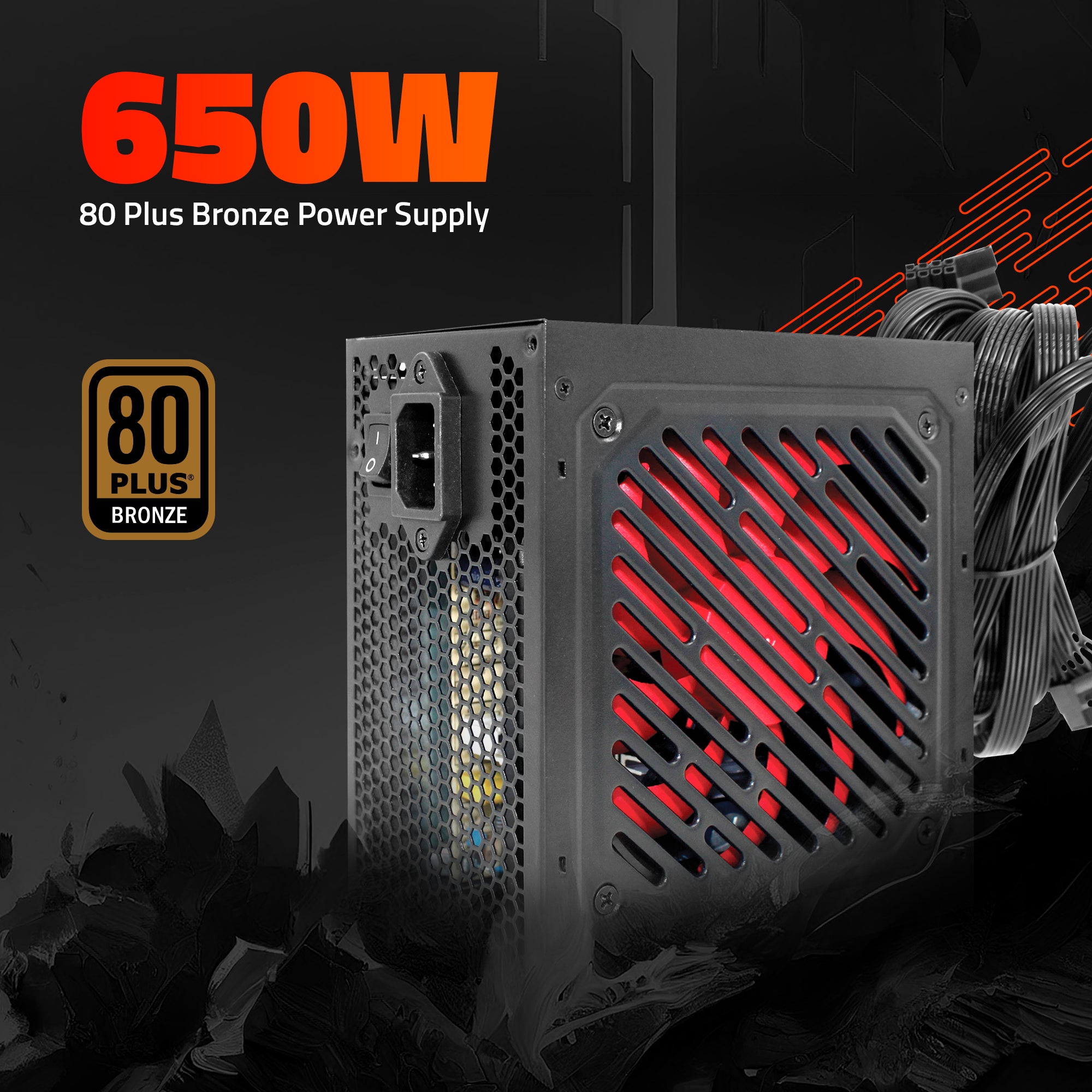 EZ8898D-650 80 Plus Bronze PSU
