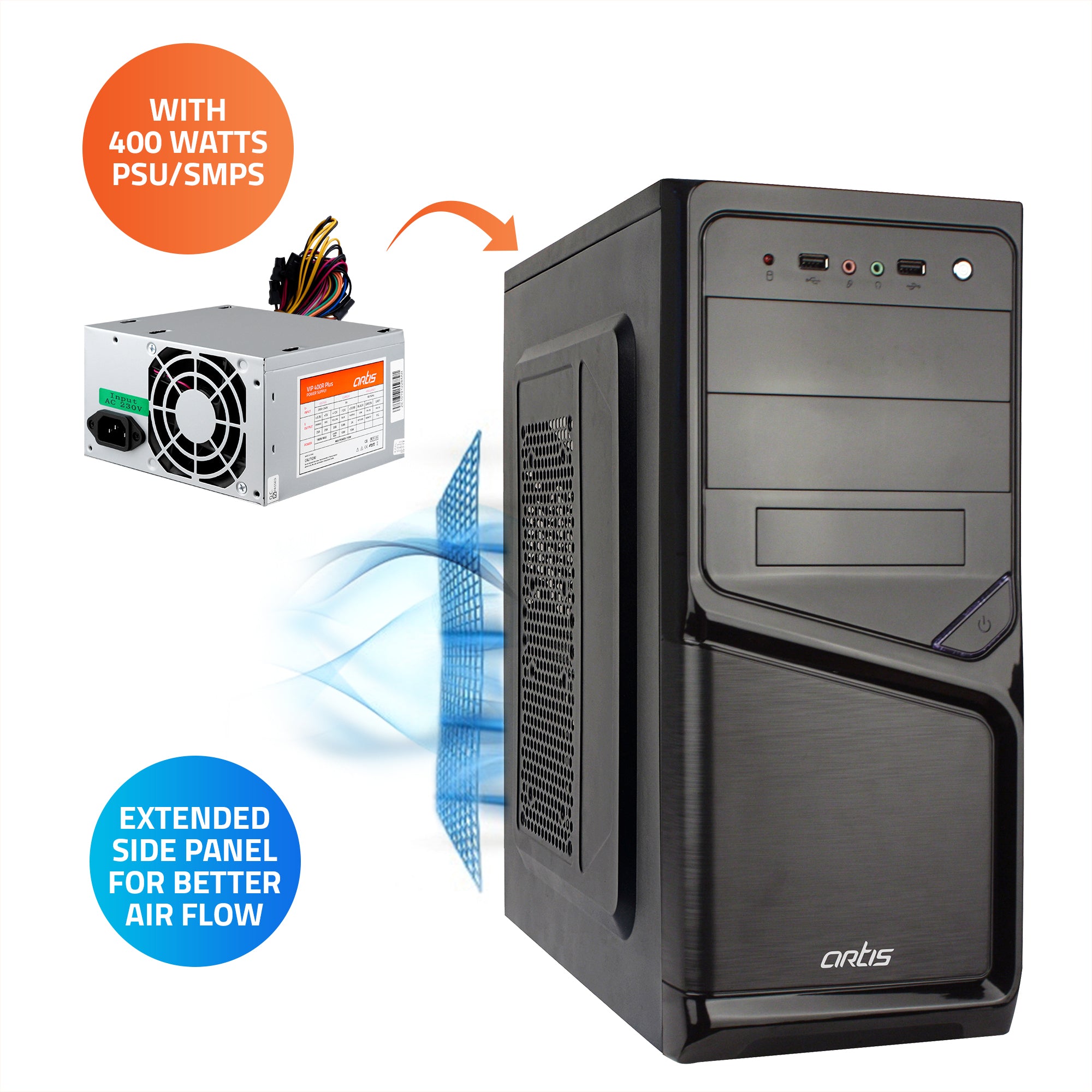 Zeal 2.0 ATX/Micro ATX PC Cabinet