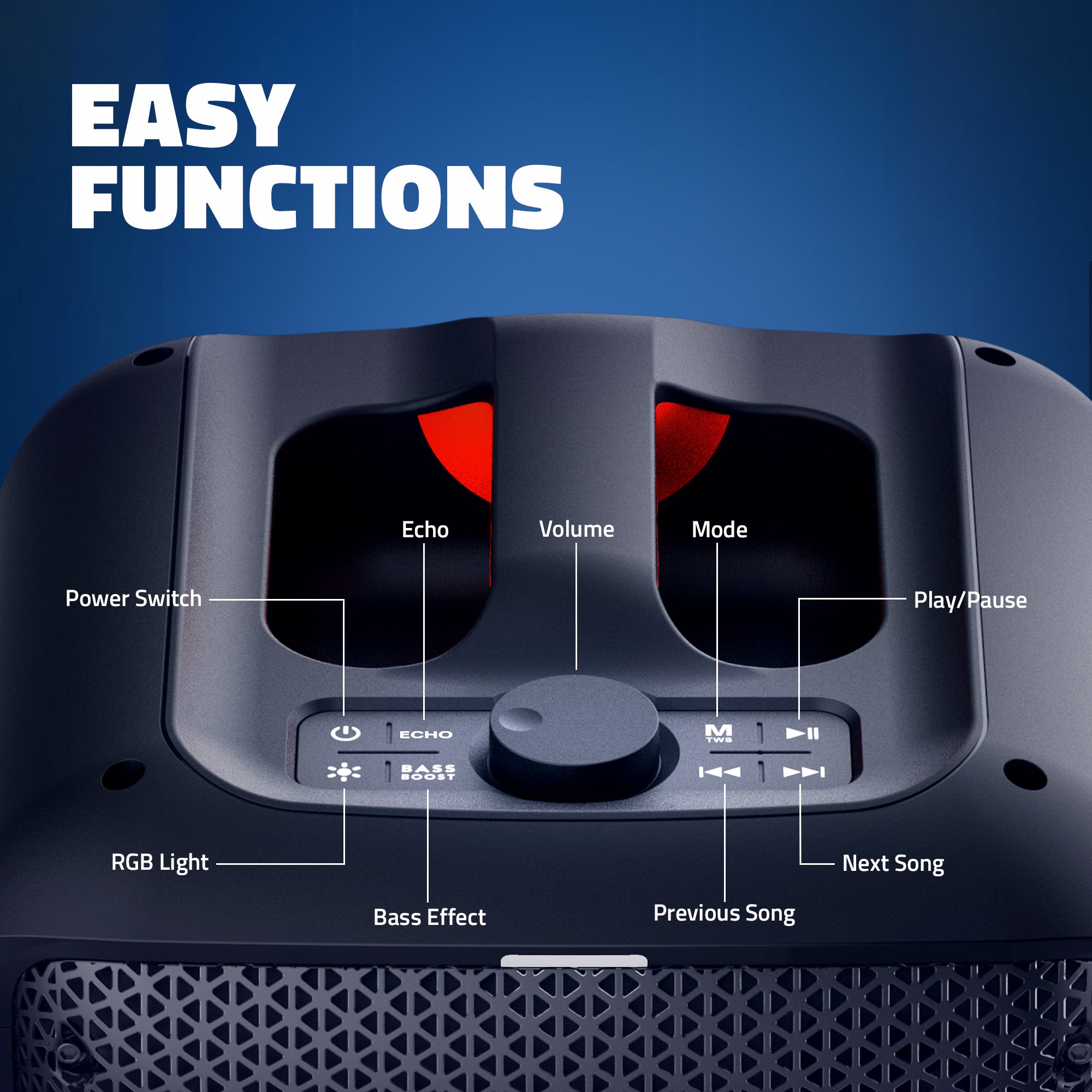 SoundPro 110 Bluetooth Party Speaker