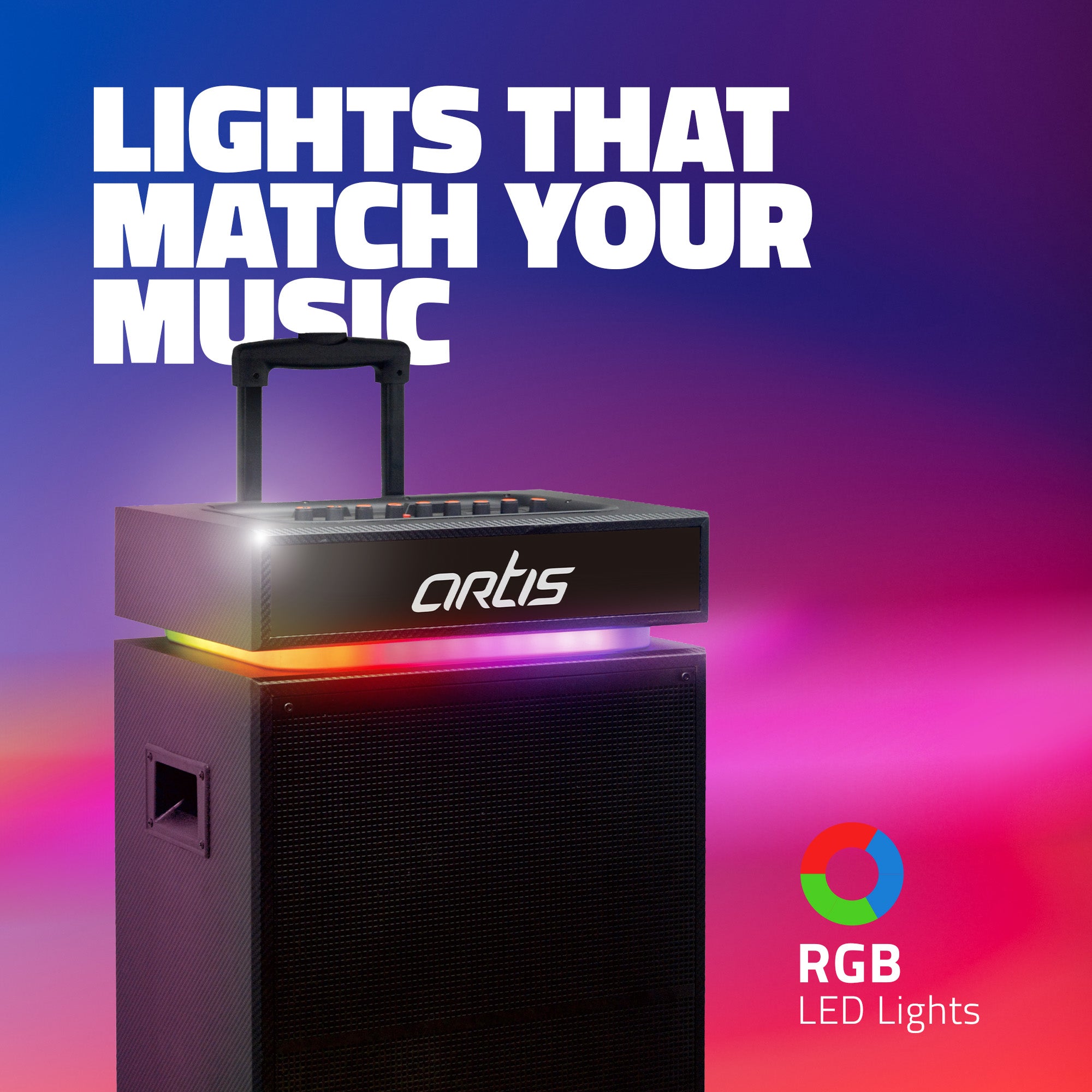 SoundMax 1501 Wireless Bluetooth Party Speaker