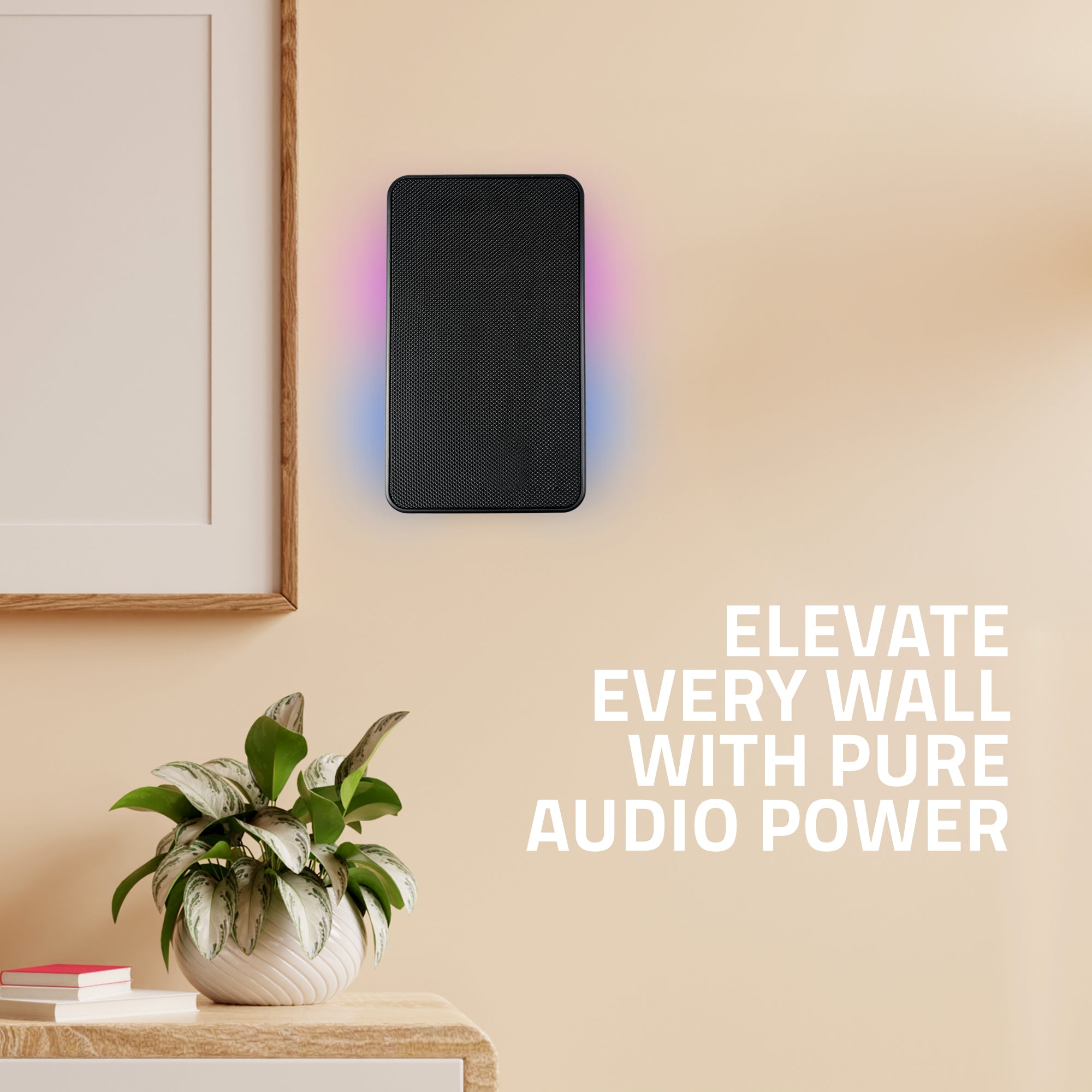 SoundMax 700  Wireless Bluetooth Speaker with USB Input, TF Card Input, FM Radio & TWS (20W RMS) Black