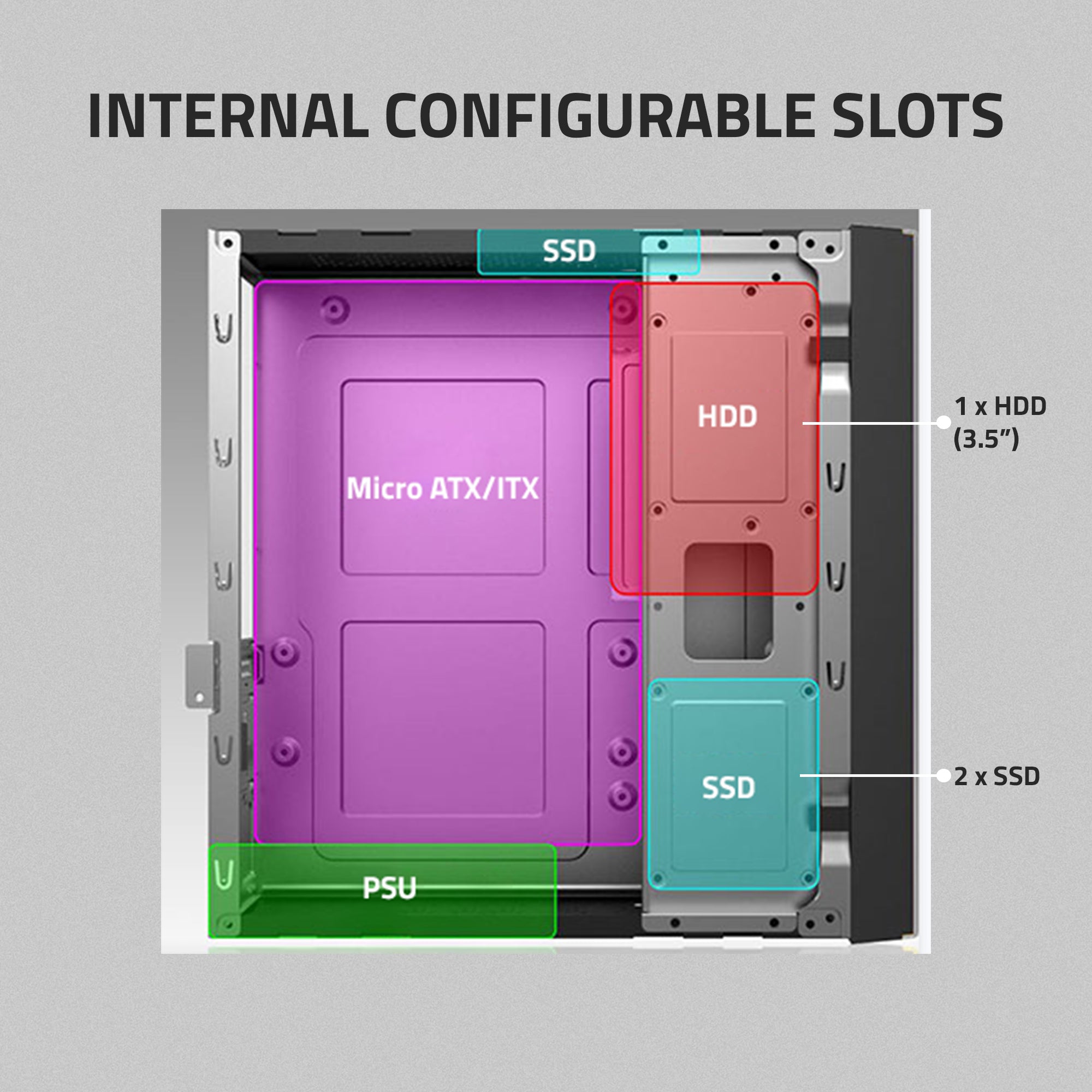 NANO 3.0 Slim ATX Computer Cabinet