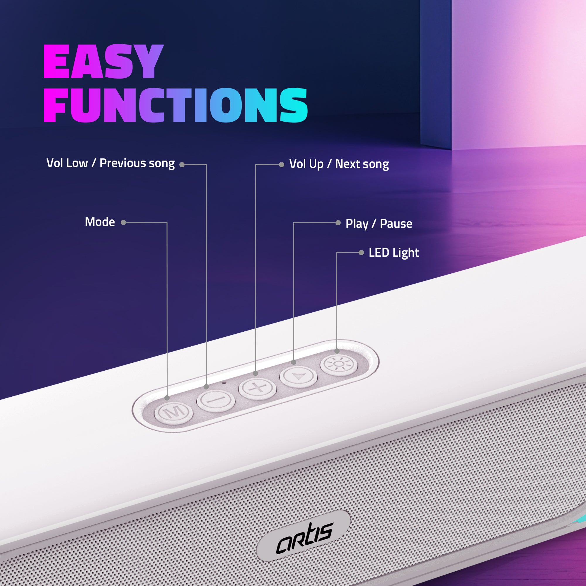 SoundHub 100 16W Bluetooth Soundbar