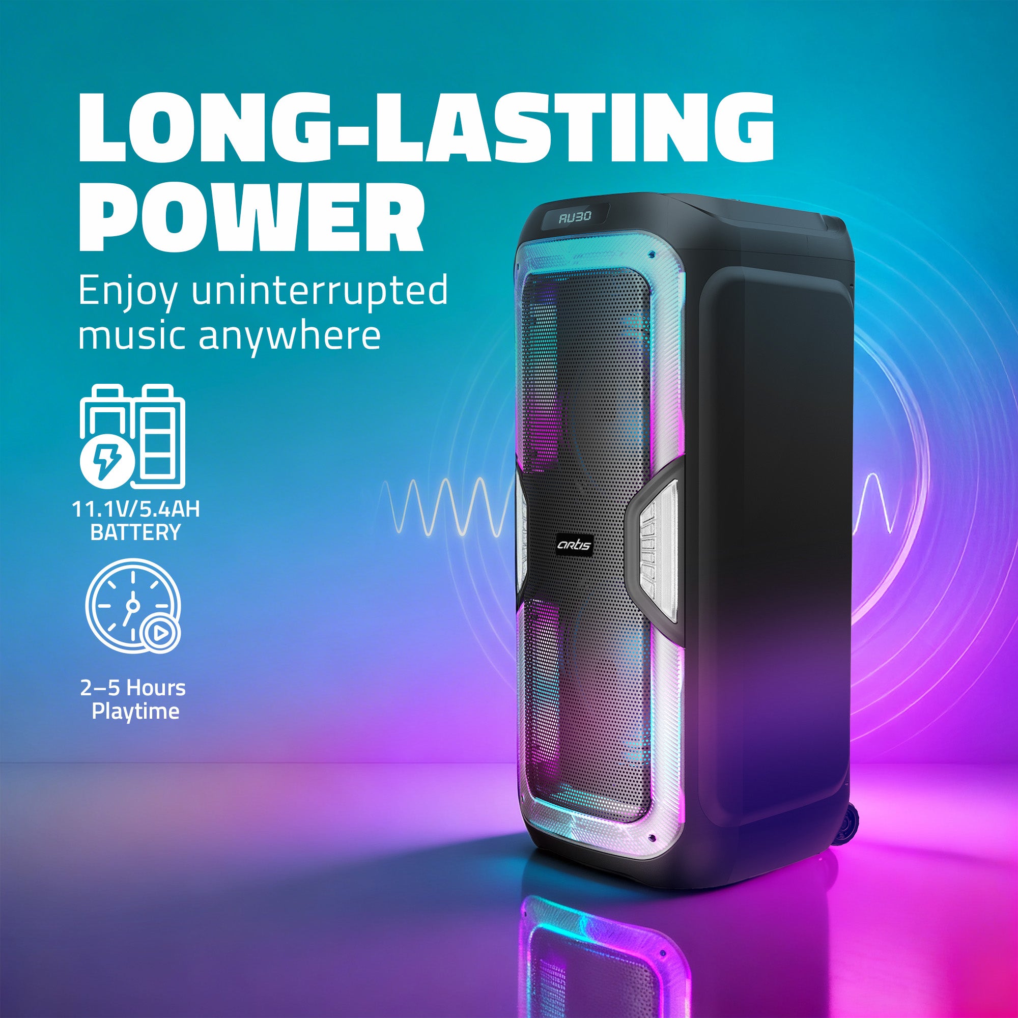 SoundPro 600 Wireless Bluetooth Party Speaker