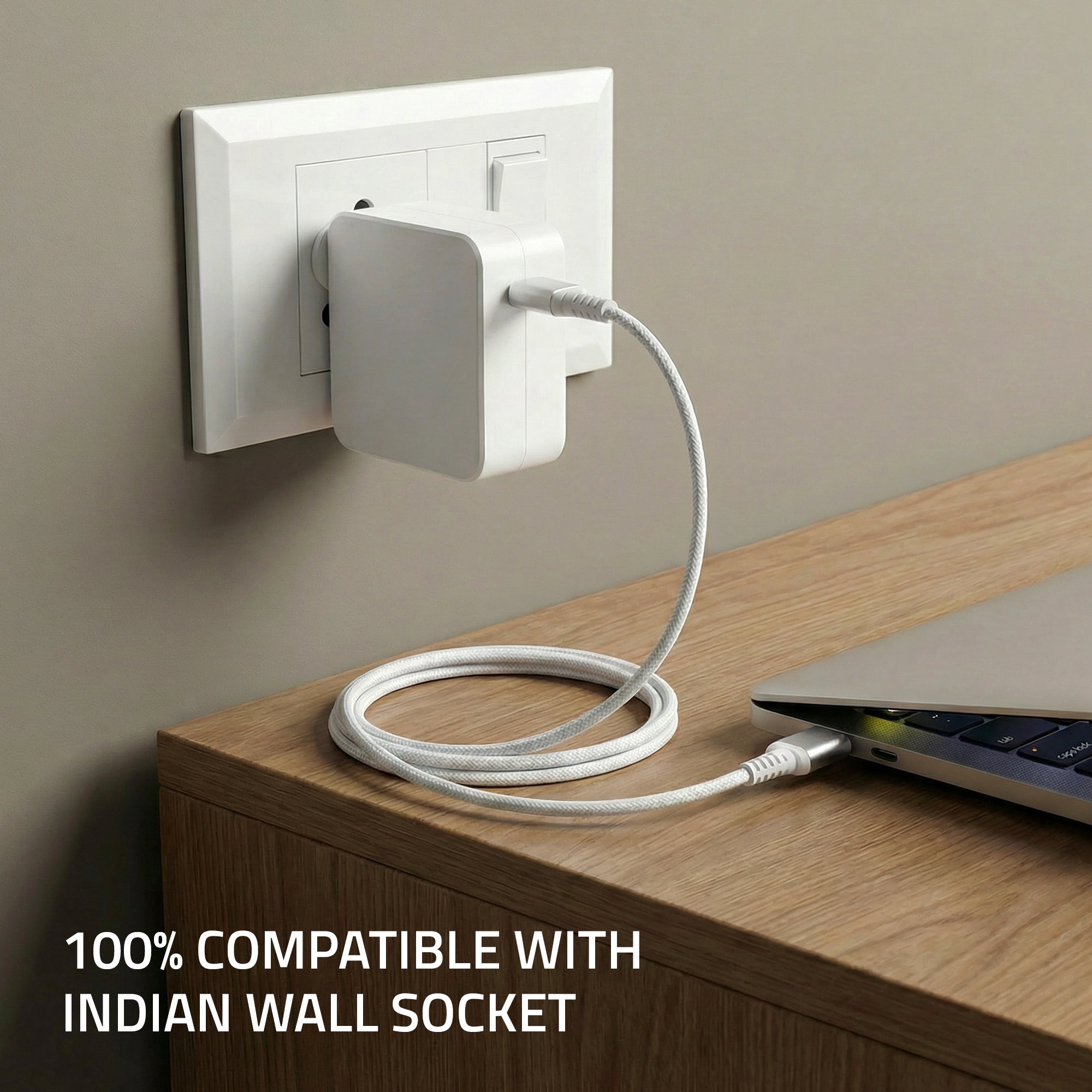 AR-67 Watts USB Type C Laptop Adapter/Charger Compatible with MB Air (13”/15”)/ Pro(14”) - M2,M3,M4,M5 (20V,3.35A) 2022 Onwards. Connector: USB Type-C (USB PD/QC 3.0).